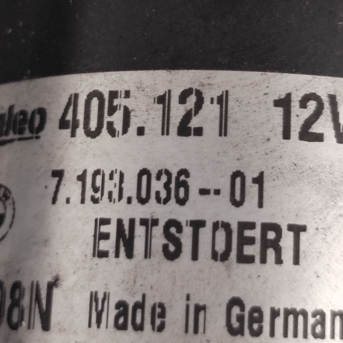 Front Windshield Wiper Motor Bmw Series 1 E87 CODE: 719303601 (2004 - 2013) - F&P CRASH SRLS - Used Parts