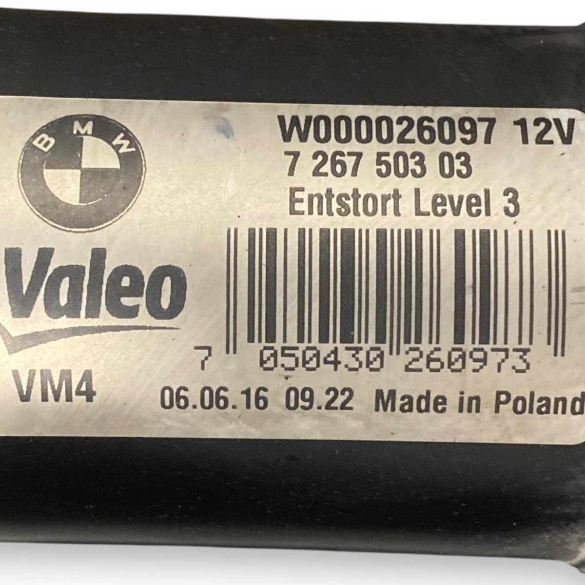 Motorino tergicristallo anteriore Bmw Serie 1 F20 (2011 - 2019) Cod: w000026097 - F&P CRASH SRL - Ricambi Usati