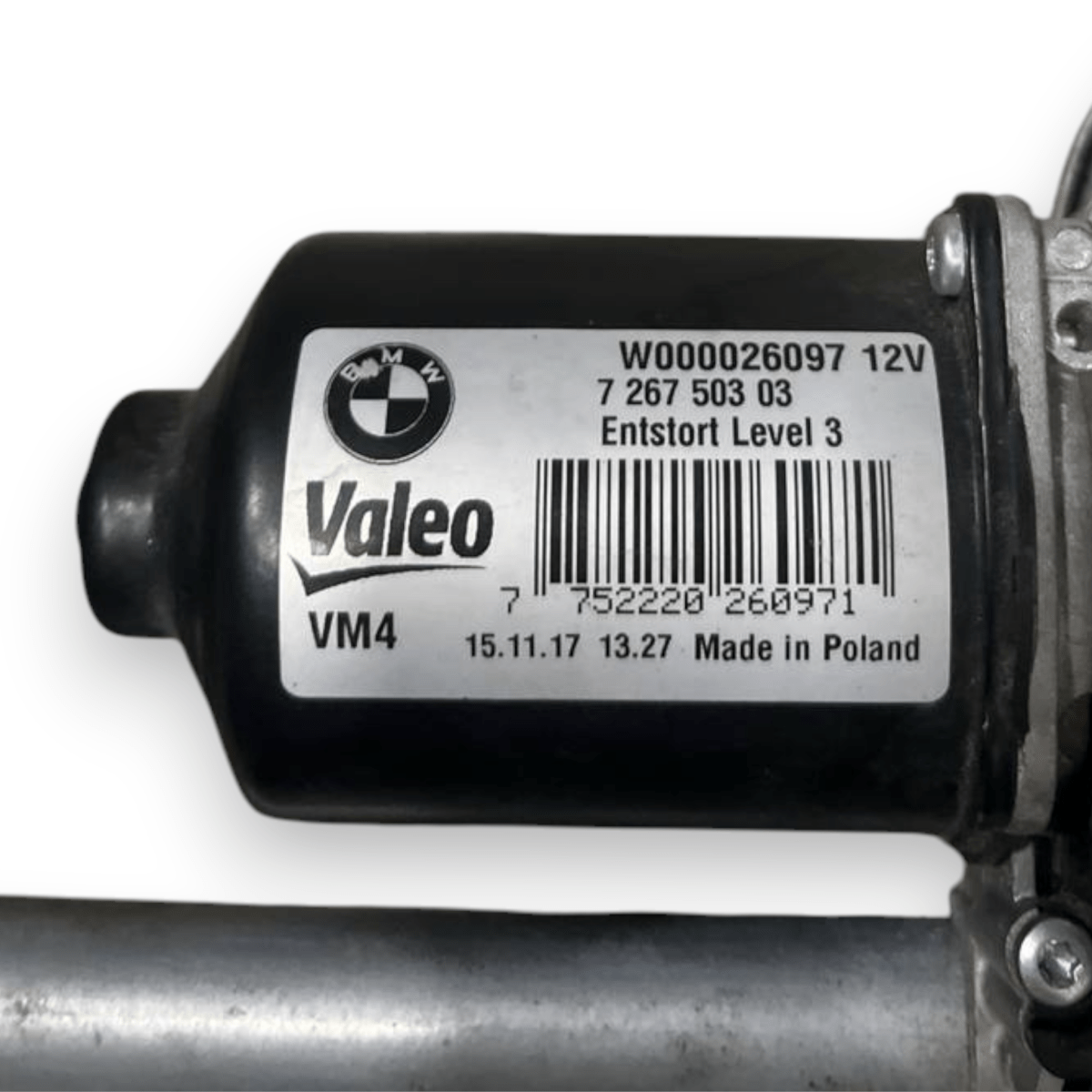 Front windshield wiper motor Bmw Series 4 Gran Coupé F36 (2013 to 2020) code: 726750303 - F&P CRASH SRLS - Used Parts