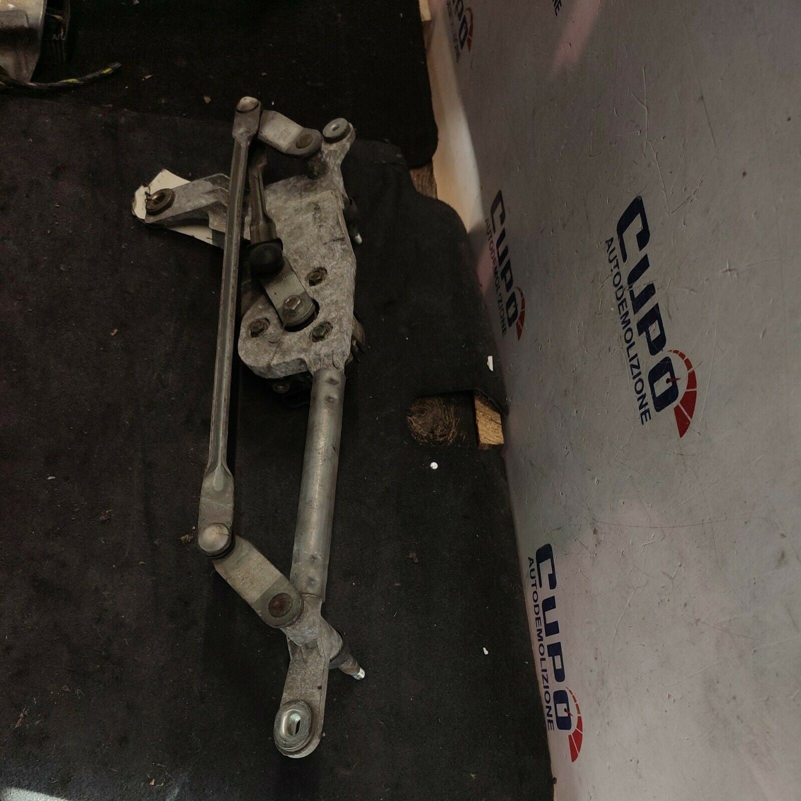 COMPLETE FRONT WINDSHIELD WIPER MOTOR LANCIA Musa1° 06-FIAT IDEA TGE DM 1 - F&P CRASH SRLS - Used Parts