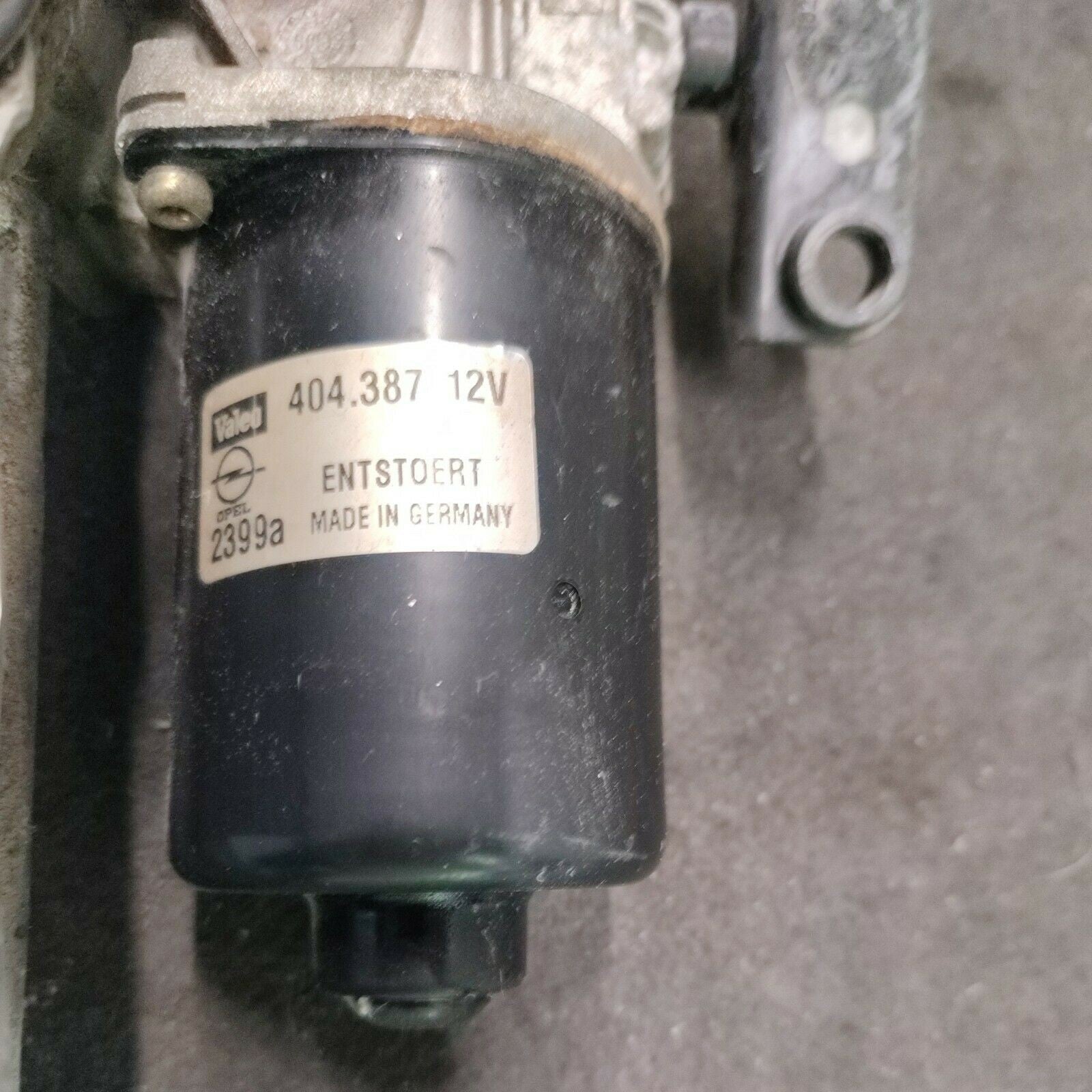 MOTORINO Tergicristallo anteriore con Tandem Opel Astra G SW (1998-2004) 404.387 - F&P CRASH SRLS - Ricambi Usati