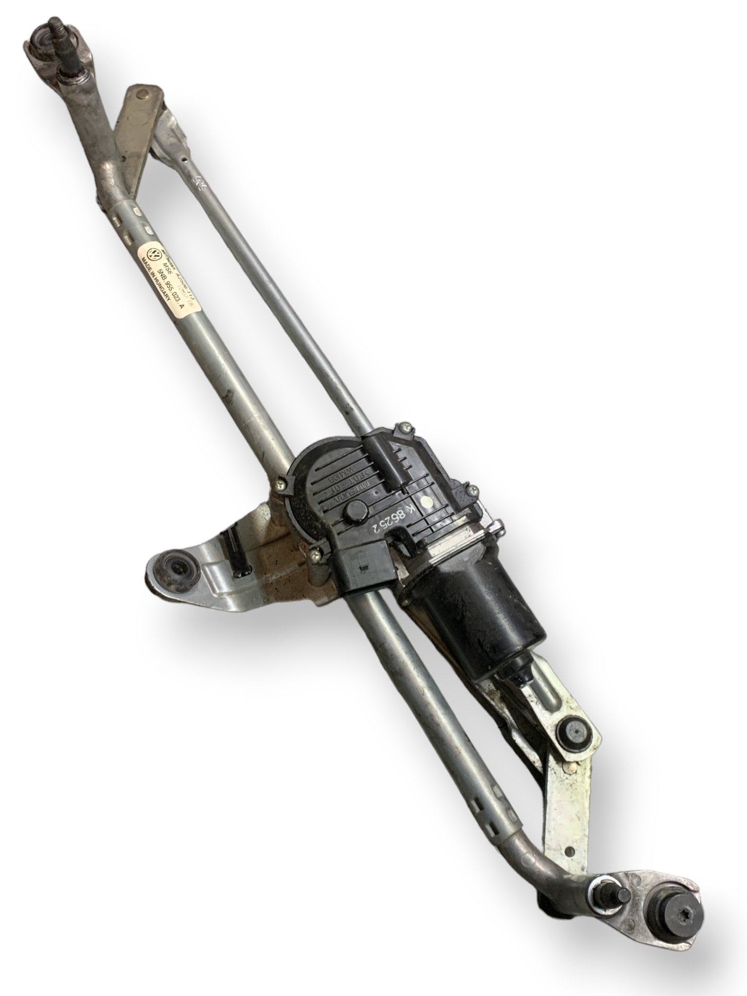 Front windshield wiper motor with tandem Volkswagen Tiguan 2.0 (2018) code 5NB955023 - F&P CRASH SRLS - Used Parts
