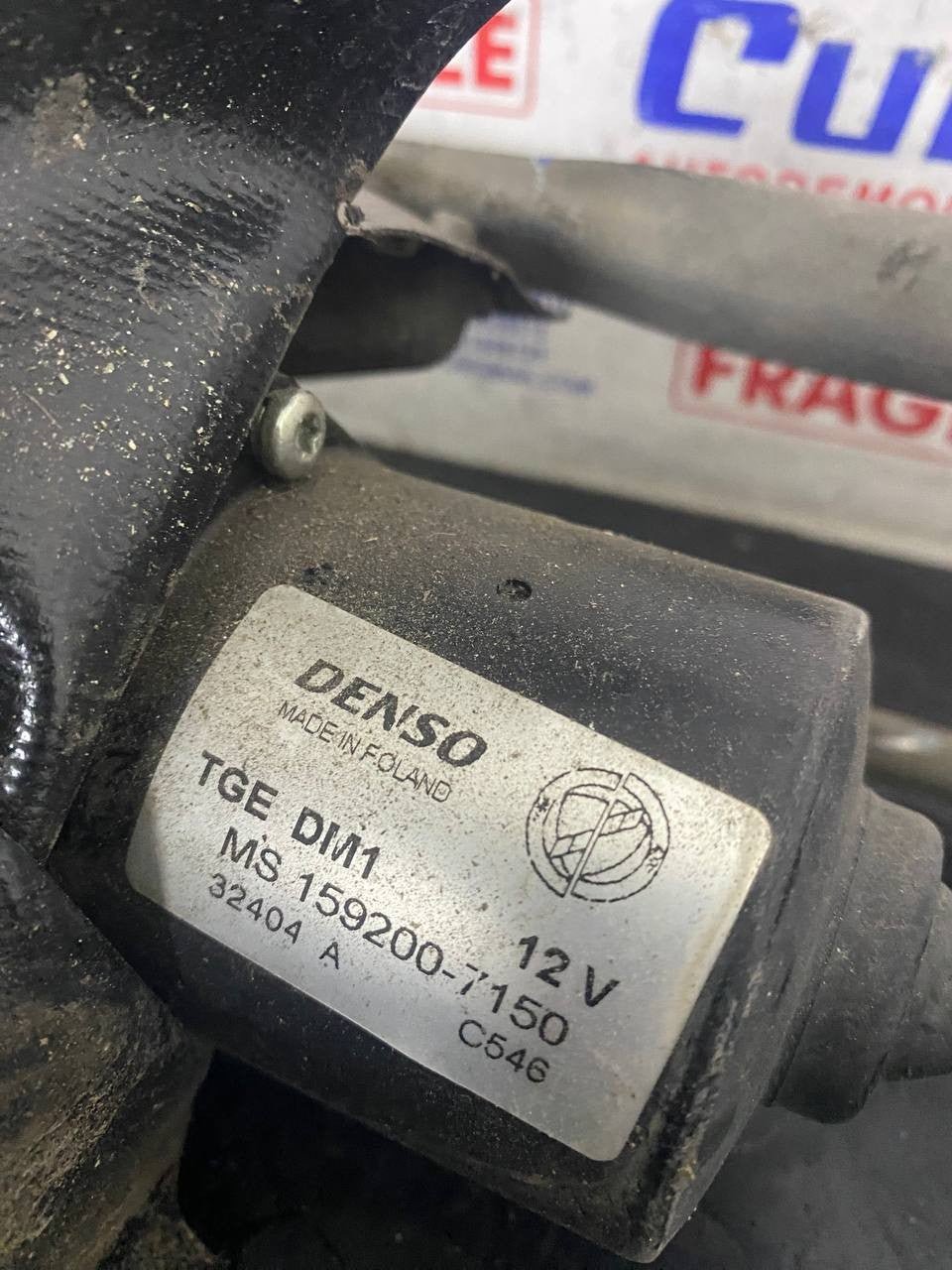 Motorino tergicristallo anteriore Fiat Panda (2004) cod: ms159200-7150 - F&P CRASH SRLS - Ricambi Usati