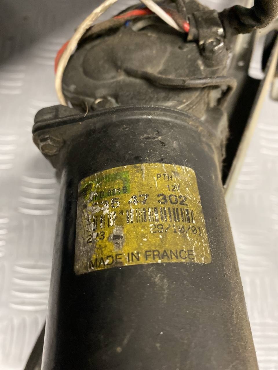 Front windshield wiper motor Fiat Scudo (1997) code:53547302 - F&P CRASH SRLS - Used Spare Parts