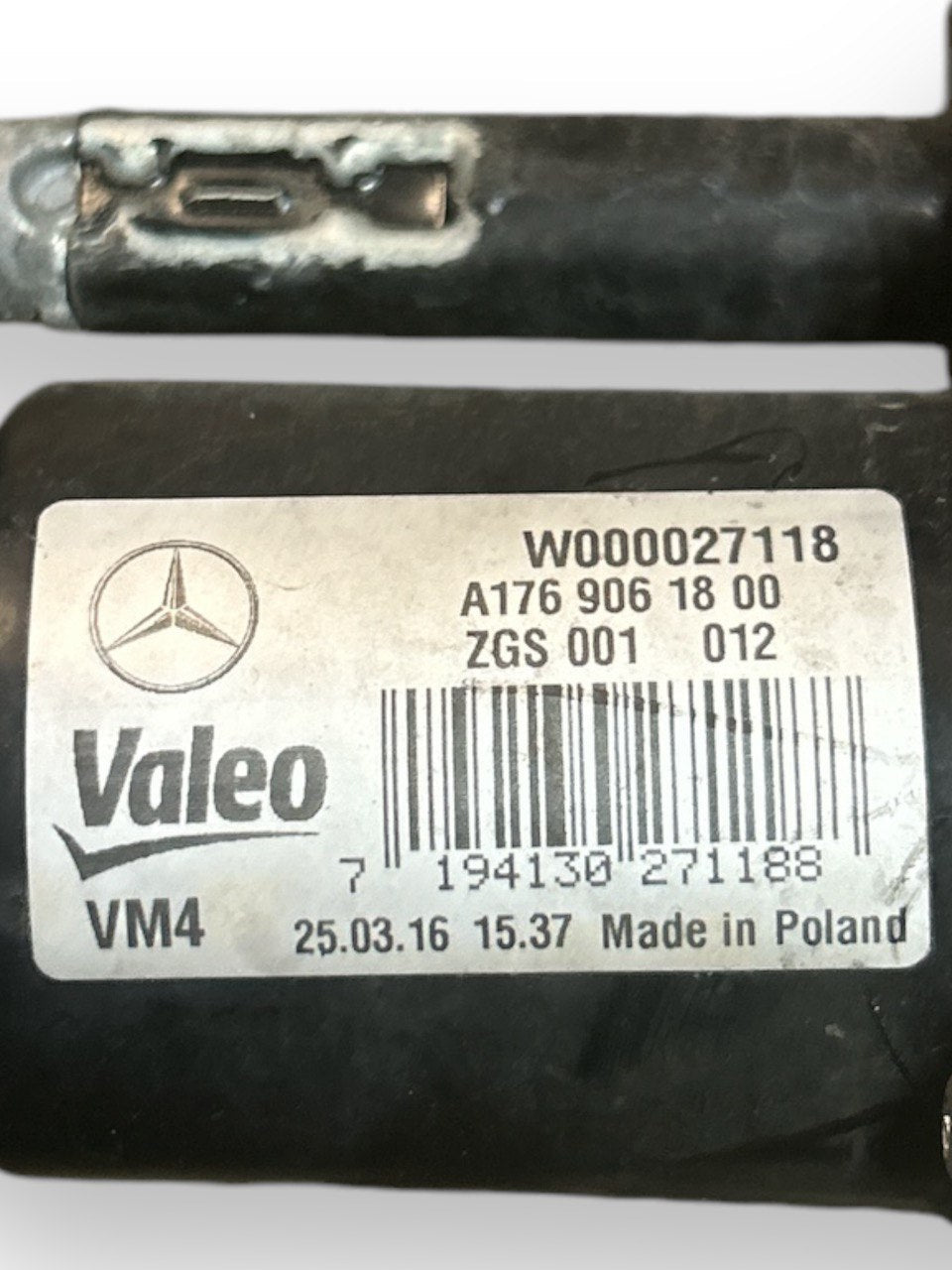 Motorino Tergicristallo Anteriore Mercedes Benz Classe A (W176) (2012 > 2018) cod.A1769061800 - F&P CRASH SRLS - Ricambi Usati