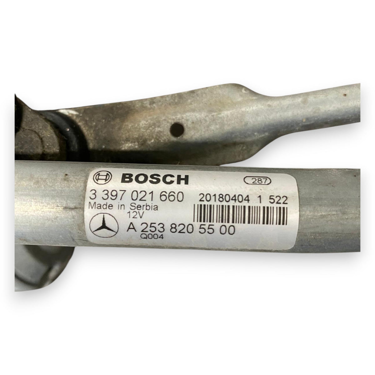 Front windshield wiper motor Mercedes - Benz GLC X253 (2015 - 2022) Code: A2538205500 - F&P CRASH SRLS - Used Parts