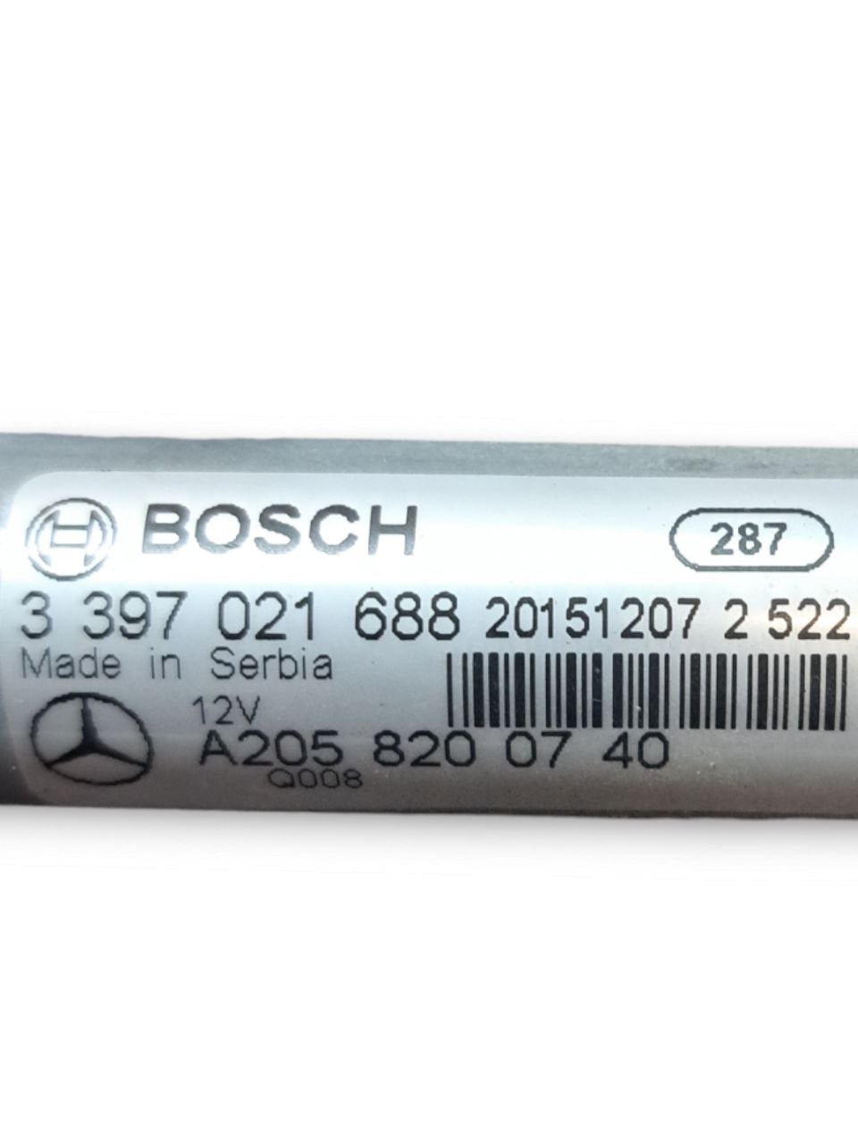 Front Wiper Motor Mercedes-Benz GLC X253 - Class C W205 (2013-2021) COD:A2058200740 - F&P CRASH SRLS - Used Parts