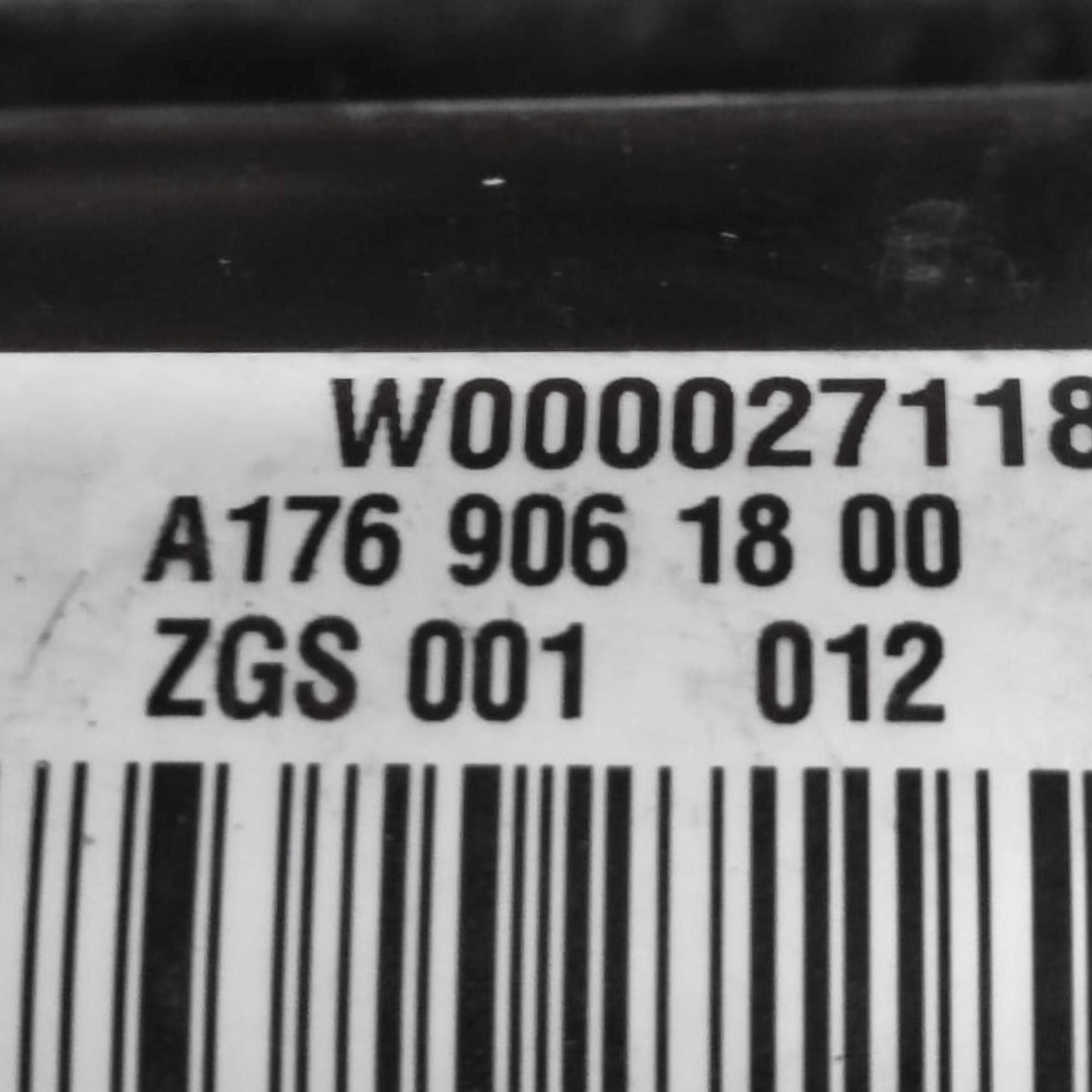 Motorino Tergicristallo Anteriore Mercedes Classe A W176 COD: A1769061800 (2012 - 2018) - F&P CRASH SRLS - Ricambi Usati