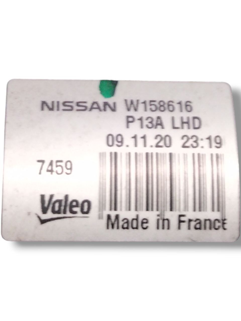 Motorino tergicristallo anteriore Nissan Juke F16 (2019>) cod.W158616 - F&P CRASH SRLS - Ricambi Usati