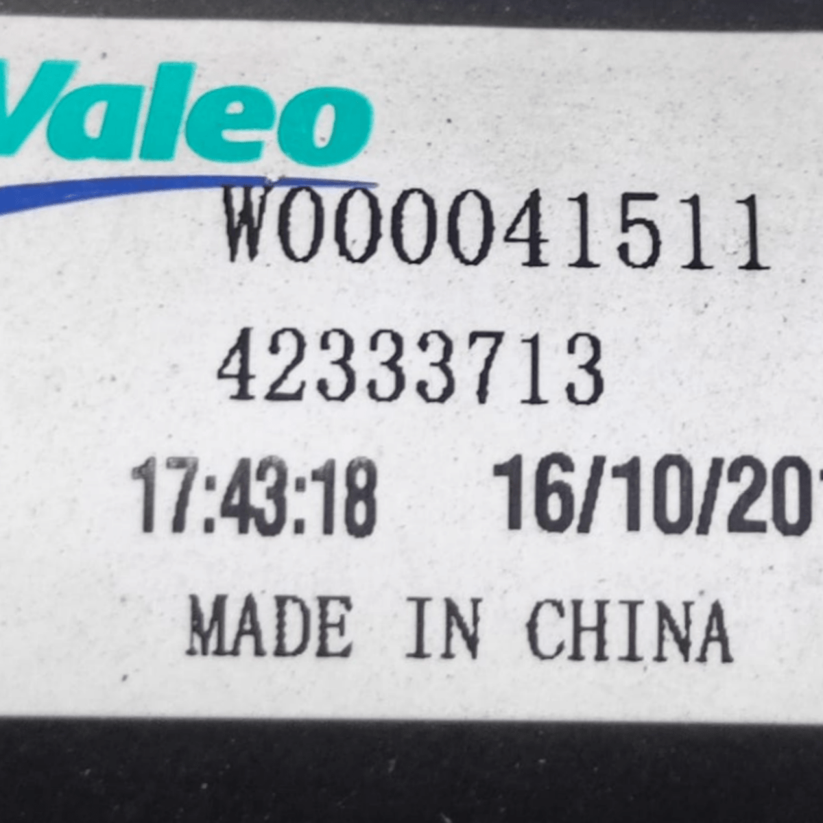 Motorino tergicristallo anteriore opel mokka x cod: 42333713 (2012 - 2019) - F&P CRASH SRLS - Ricambi Usati