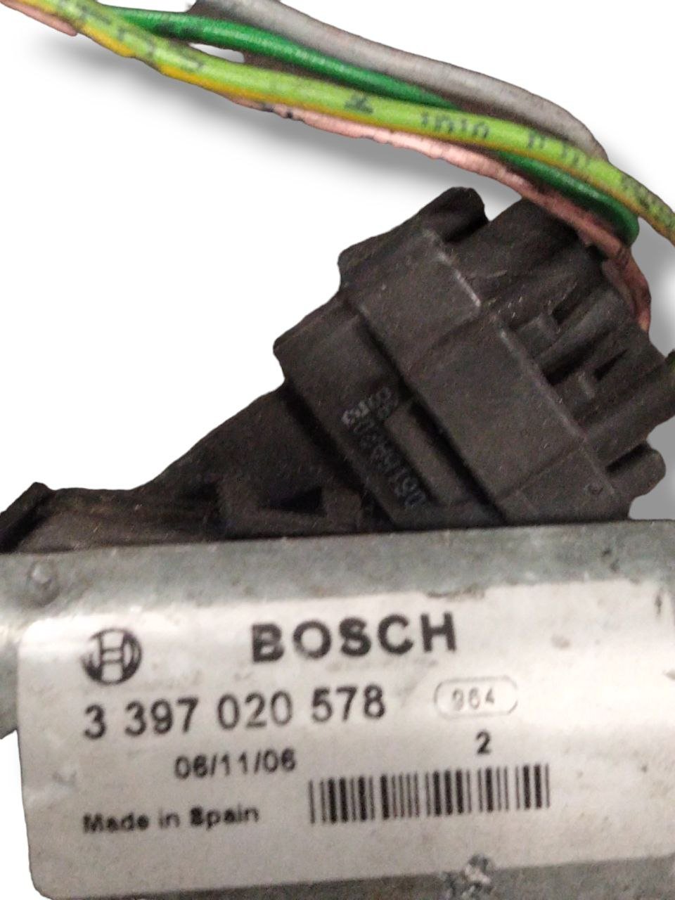 Front Windshield Wiper Motor Peugeot 206 (1998 - 2012) cod.3397020578 - F&P CRASH SRLS - Used Parts