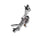 Motorino Tergicristallo anteriore Peugeot 208 / 2008 (2019>) cod.9824784980 - F&P CRASH SRLS - Ricambi Usati