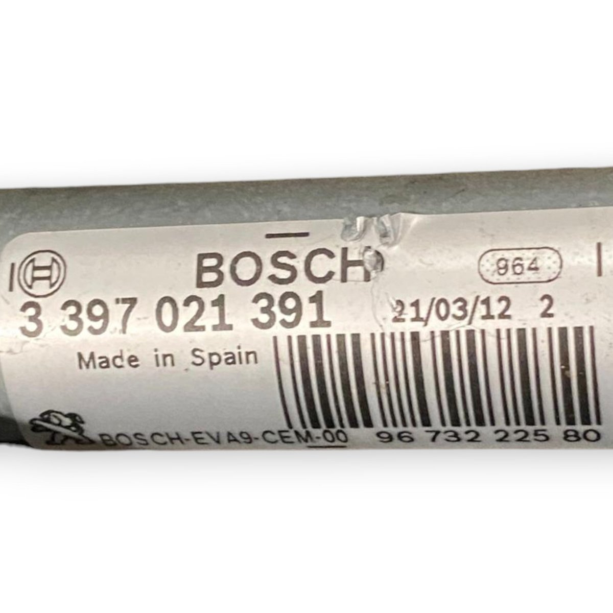 Front windshield wiper motor Peugeot 208 (2012 - 2019) Code: 3397021391 - F&P CRASH SRLS - Used Parts