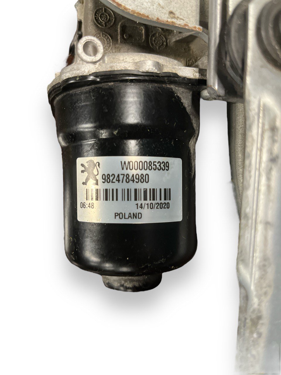 Motorino Tergicristallo anteriore Peugeot 208 (2019>) cod: 9824784980 - F&P CRASH SRLS - Ricambi Usati