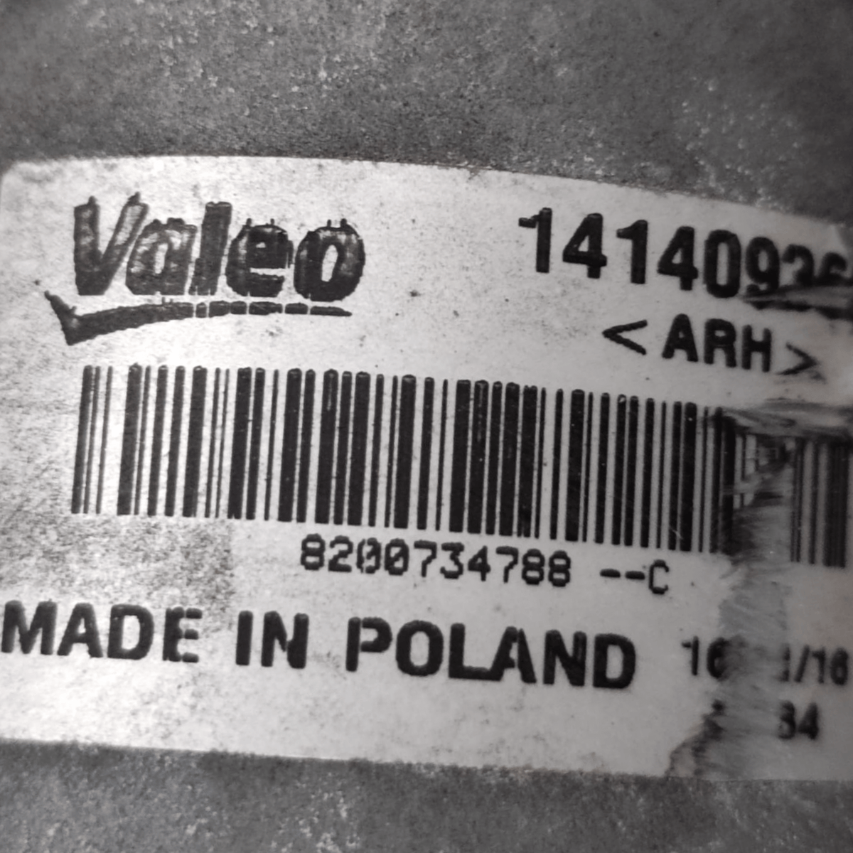 Front Windshield Wiper Motor Renault Master III COD: 8200734788 (2014 - 2018) - F&P CRASH SRLS - Used Parts