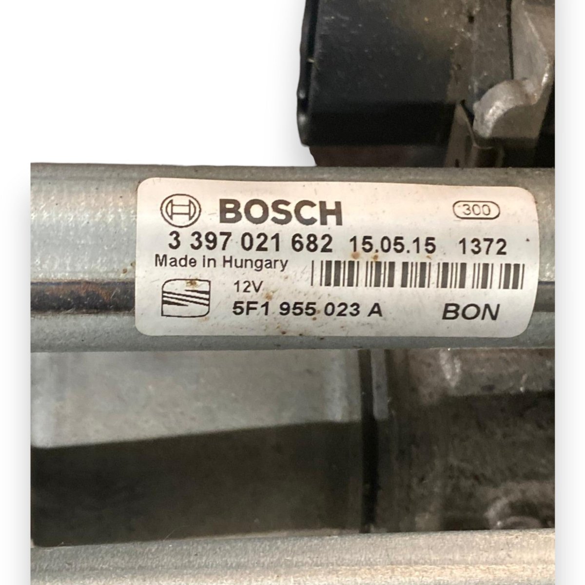 Front windshield wiper motor Seat Leon III (2012 - 2019) Code: 3397021682 - F&P CRASH SRLS - Used Parts