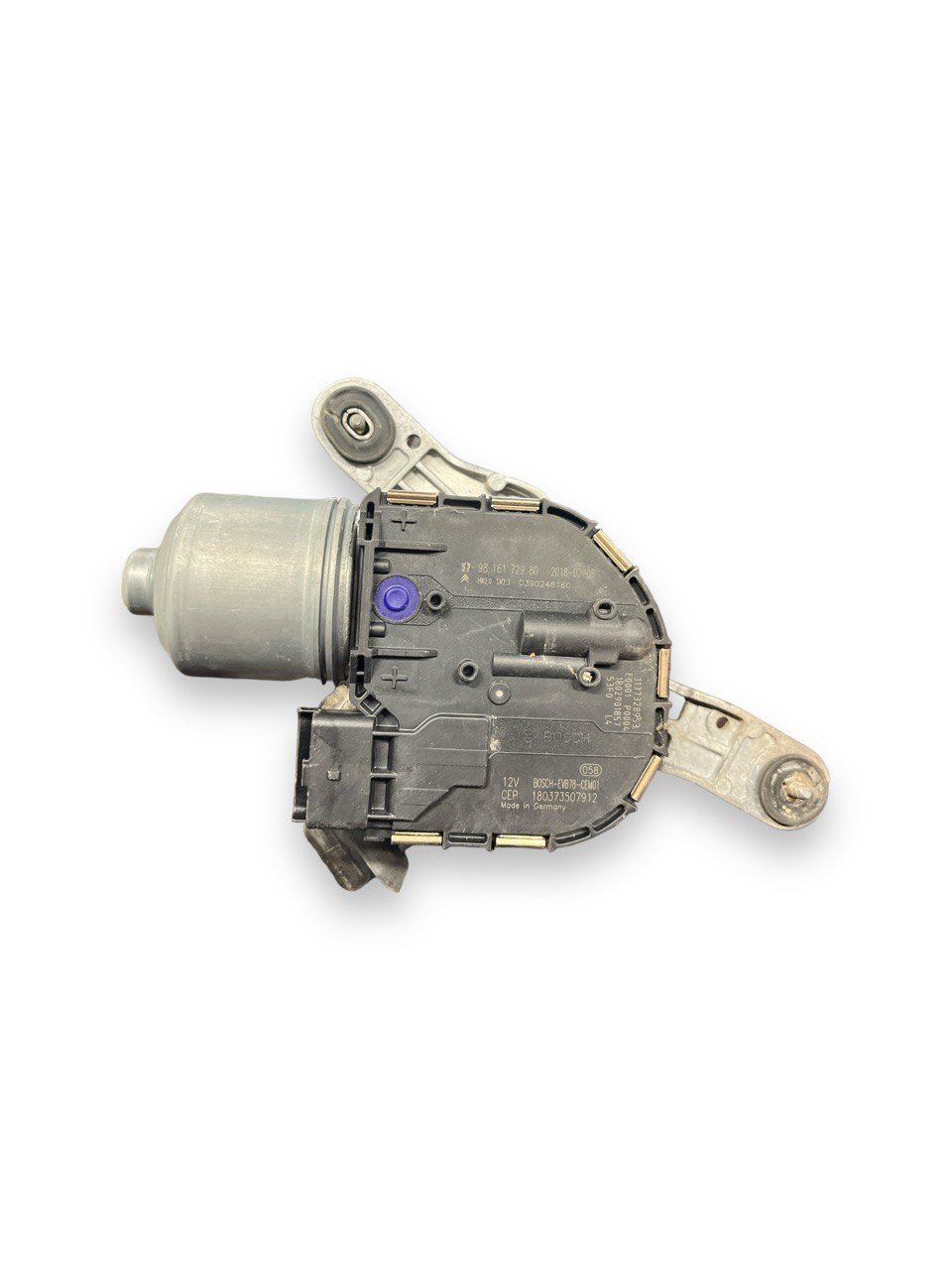 Left front windshield wiper motor (sx) Citroen C4 Picasso (2010 to 2018) code: 9816172980 - F&P CRASH SRLS - Used Parts
