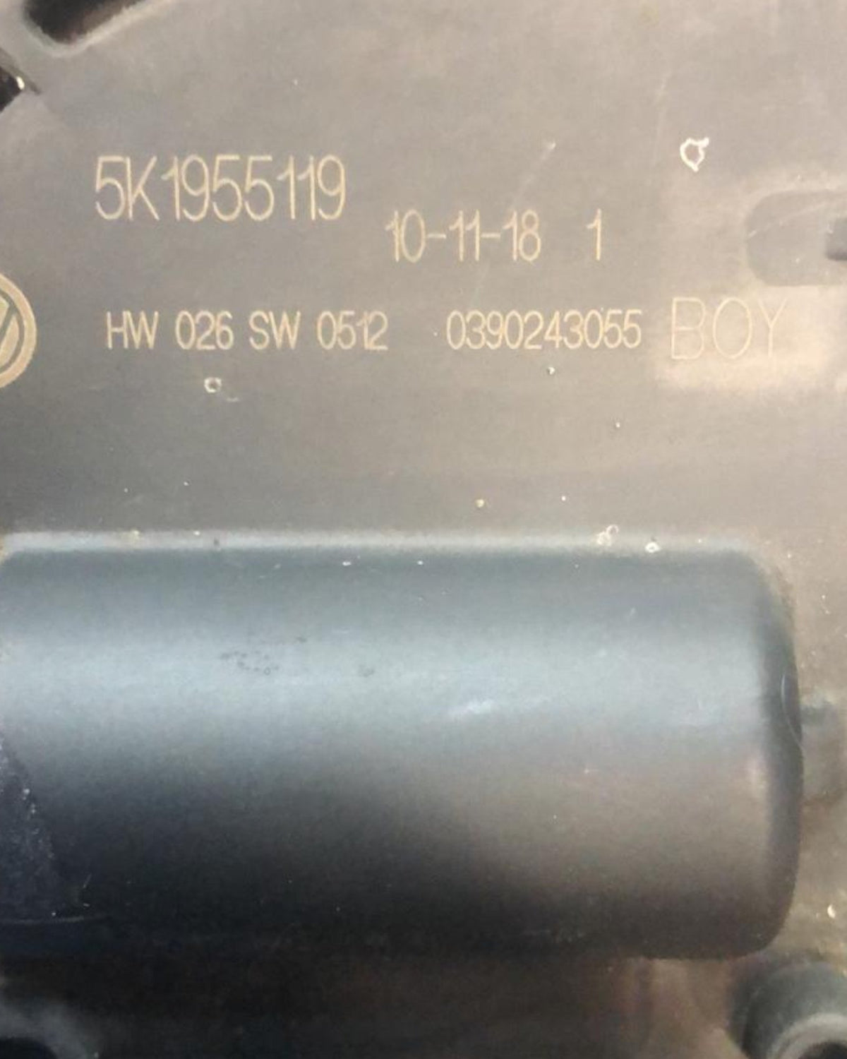Front Windshield Wiper Motor Volkswagen Golf VI (2008 > 2012) code:5K1955119 - F&P CRASH SRLS - Used Parts