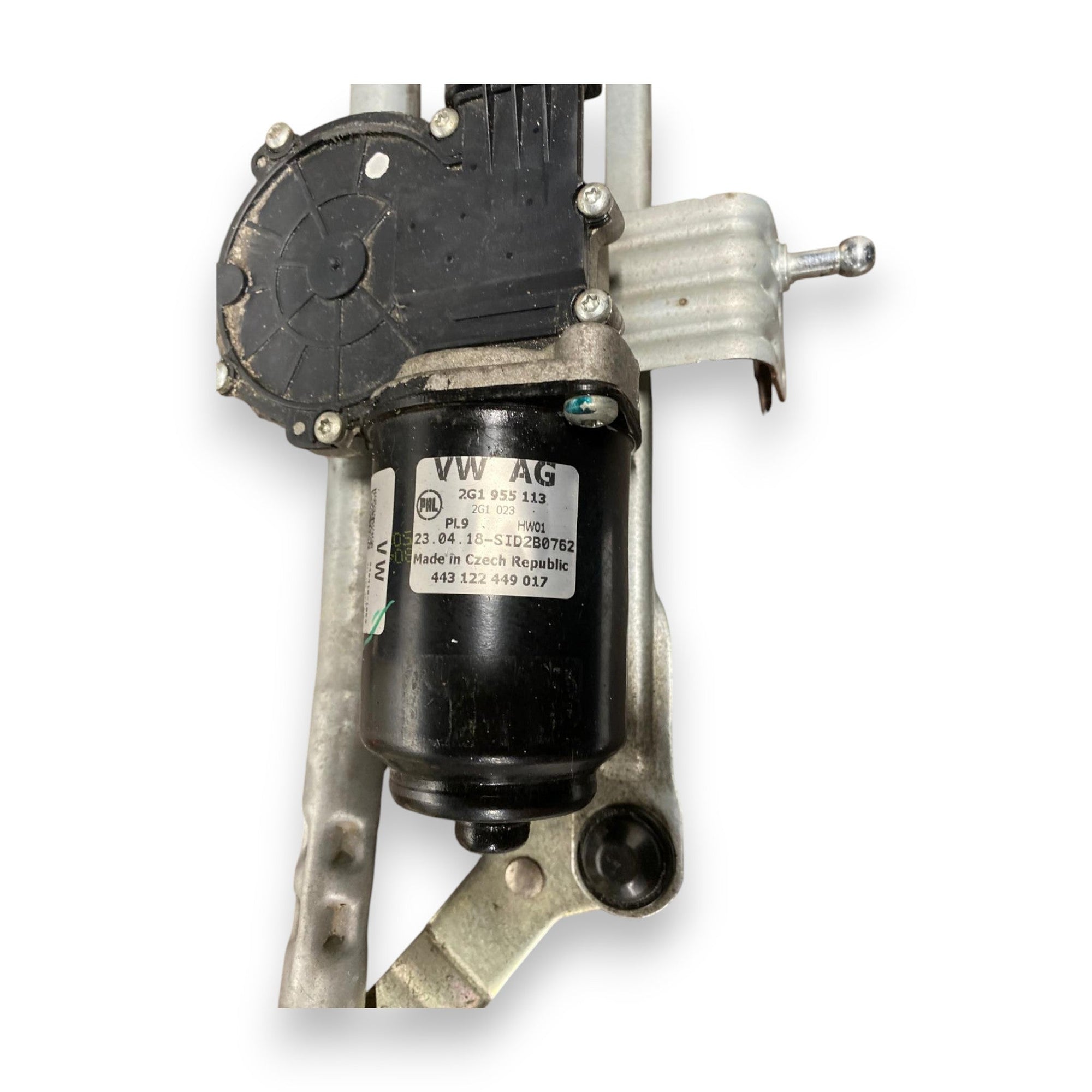 Motorino tergicristallo anteriore Volkswagen Polo VI AW1 (2017 - ) Cod: 2G1955113 - F&P CRASH SRLS - Ricambi Usati