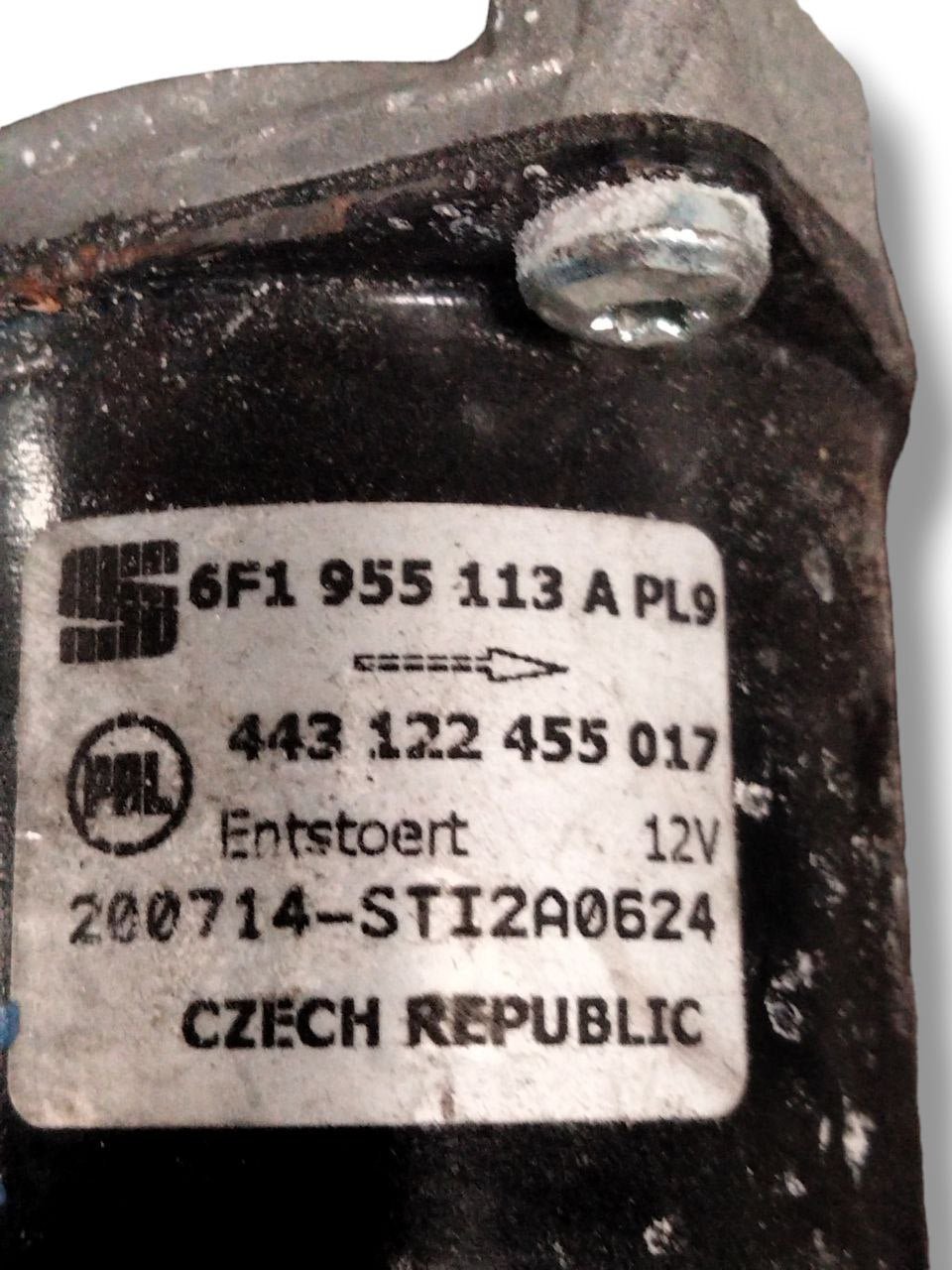 Motorino tergicristallo anteriore Volkswagen Seat Ibiza V (2017>) cod.6F1955023F - 6F1955023F - F&P CRASH SRLS - Ricambi Usati