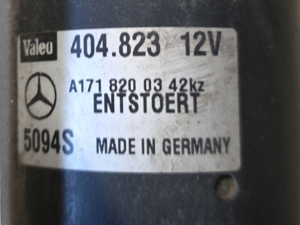 Windshield Wiper Motor Mercedes - Benz SLK R171 (2004 - 2011) Code: A1718200342 - F&P CRASH SRLS - Used Parts