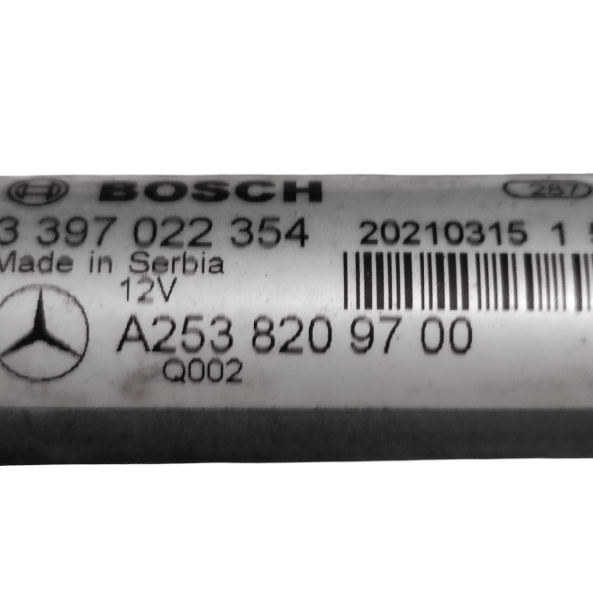 Mercedes GLC C253 Windshield Wiper Motor COD: A2538209700 (2016 - 2023) - F&P CRASH SRLS - Used Parts