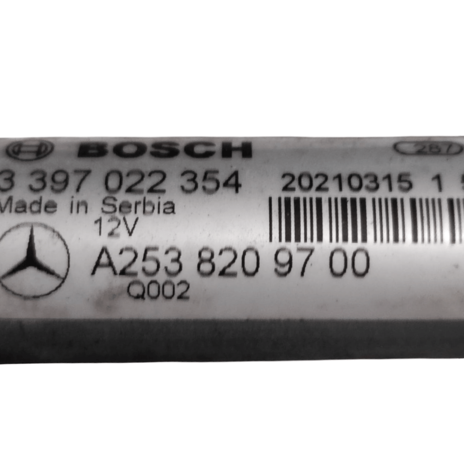 Mercedes GLC C253 Windshield Wiper Motor COD: A2538209700 (2016 - 2023) - F&P CRASH SRLS - Used Parts