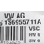Motorino Tergicristallo Posteriore Volkswagen Up COD: 1S6955711A (2011 - 2024) - F&P CRASH SRLS - Ricambi Usati