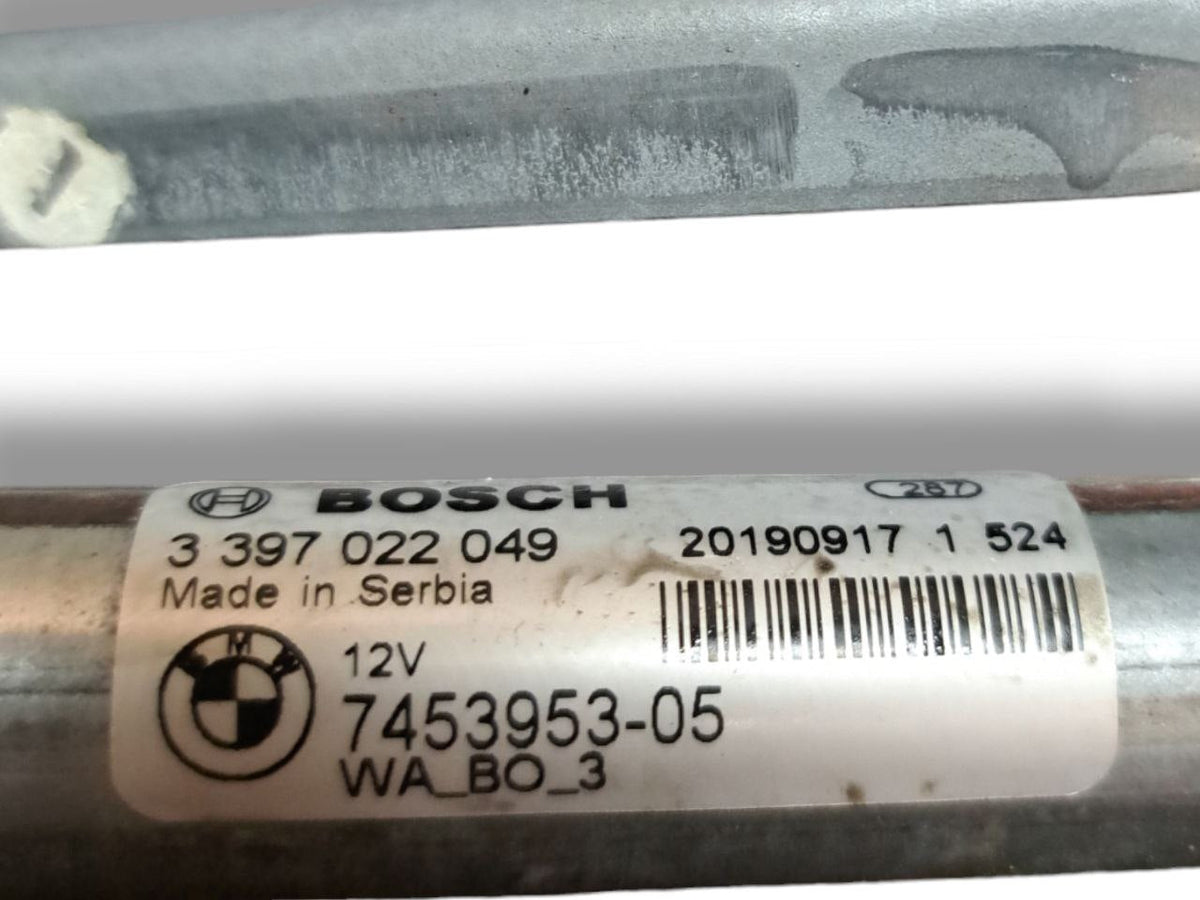 Motorino Tergicristallo Tandem anteriore BMW Serie 1 ( F40 - 2022 ) COD:745395305 - F&P CRASH SRLS - Ricambi Usati