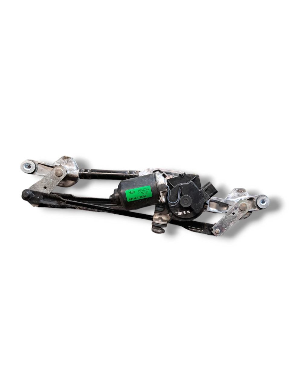 Motorino Tergicristallo Tandem anteriore Kia Rio ( 2013 - III - UB ) COD:98110-1W000 - F&P CRASH SRLS - Ricambi Usati
