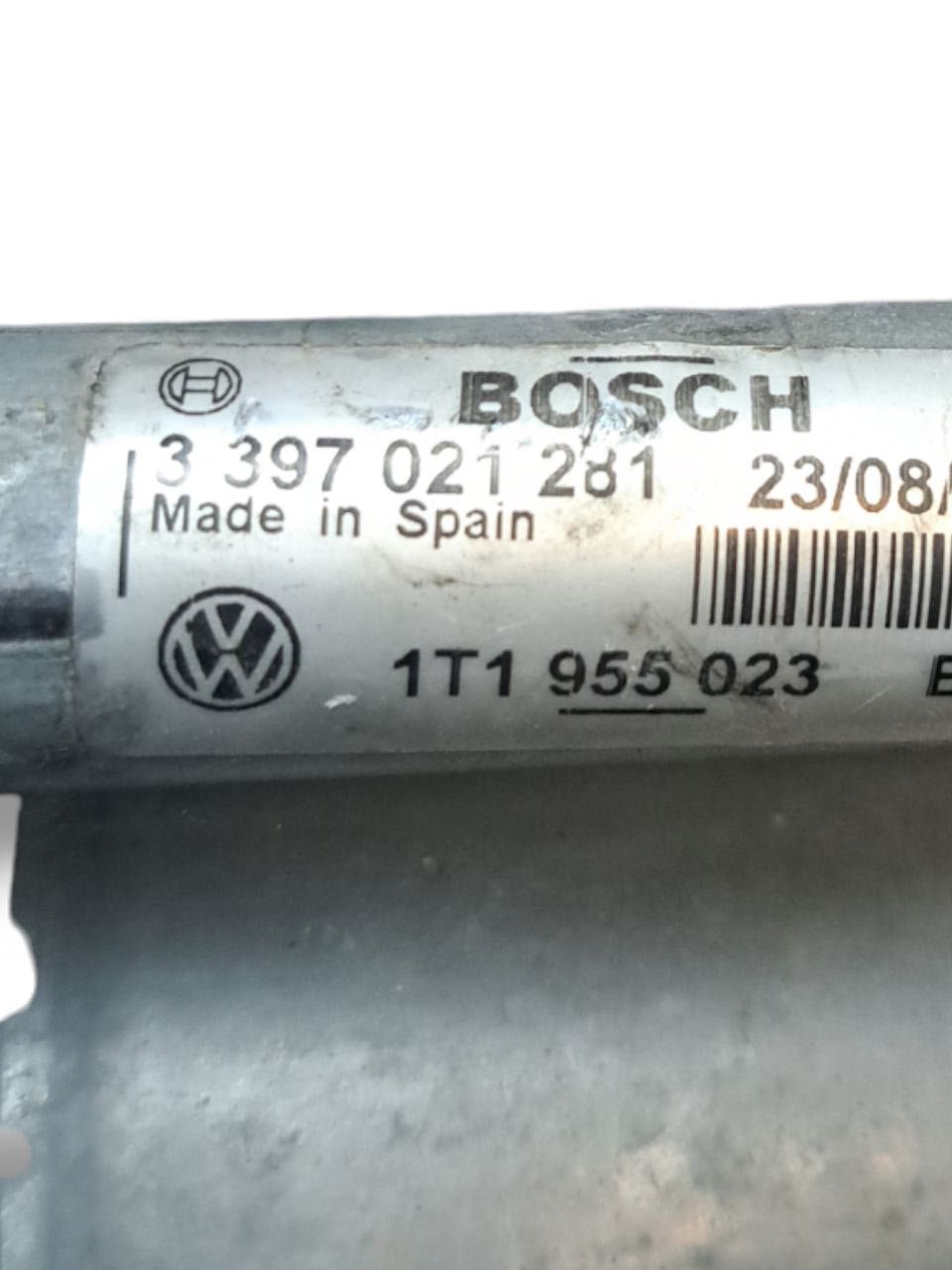 Front Tandem Windshield Wiper Motor Volkswagen Caddy 1.6 tdi (2010-2015) COD:3397021281 - F&P CRASH SRLS - Used Parts