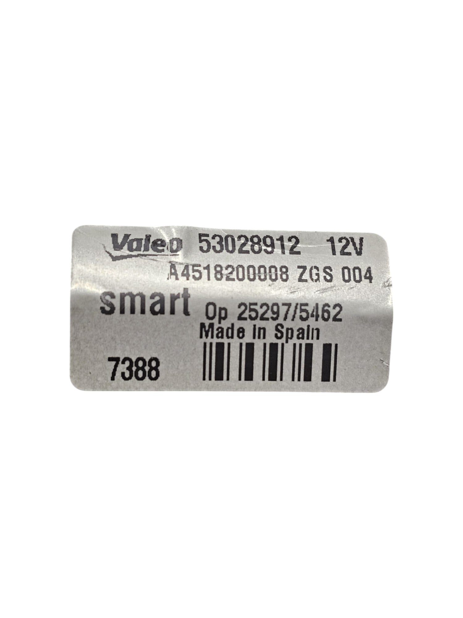 Motorino Tergilunotto Smart ForTwo W451 Cod:A4518200008 (2007 - 2015) - F&P CRASH SRLS - Ricambi Usati