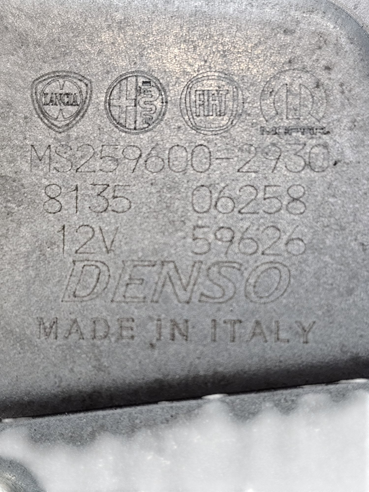 Motorino Tergilunotto/Tergicristalli Posteriore Fiat 500X (2014 - >) Cod:MS259600 - 2930 - F&P CRASH SRLS - Ricambi Usati