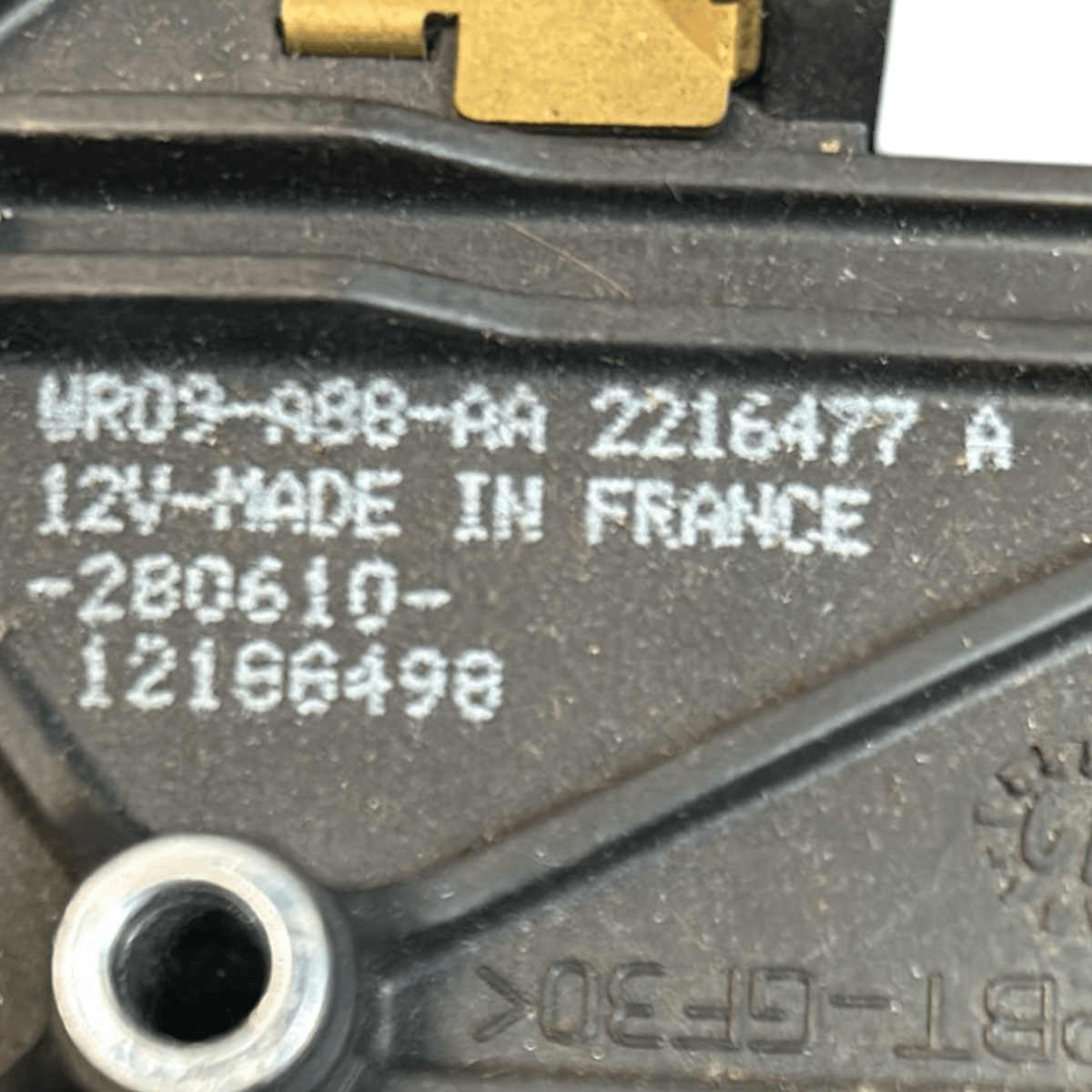 Roof Motor / Sunroof Lancia Delta code:WR09 - AB - A88 - AA (2008 > 2014) - F&P CRASH SRLS - Used Parts