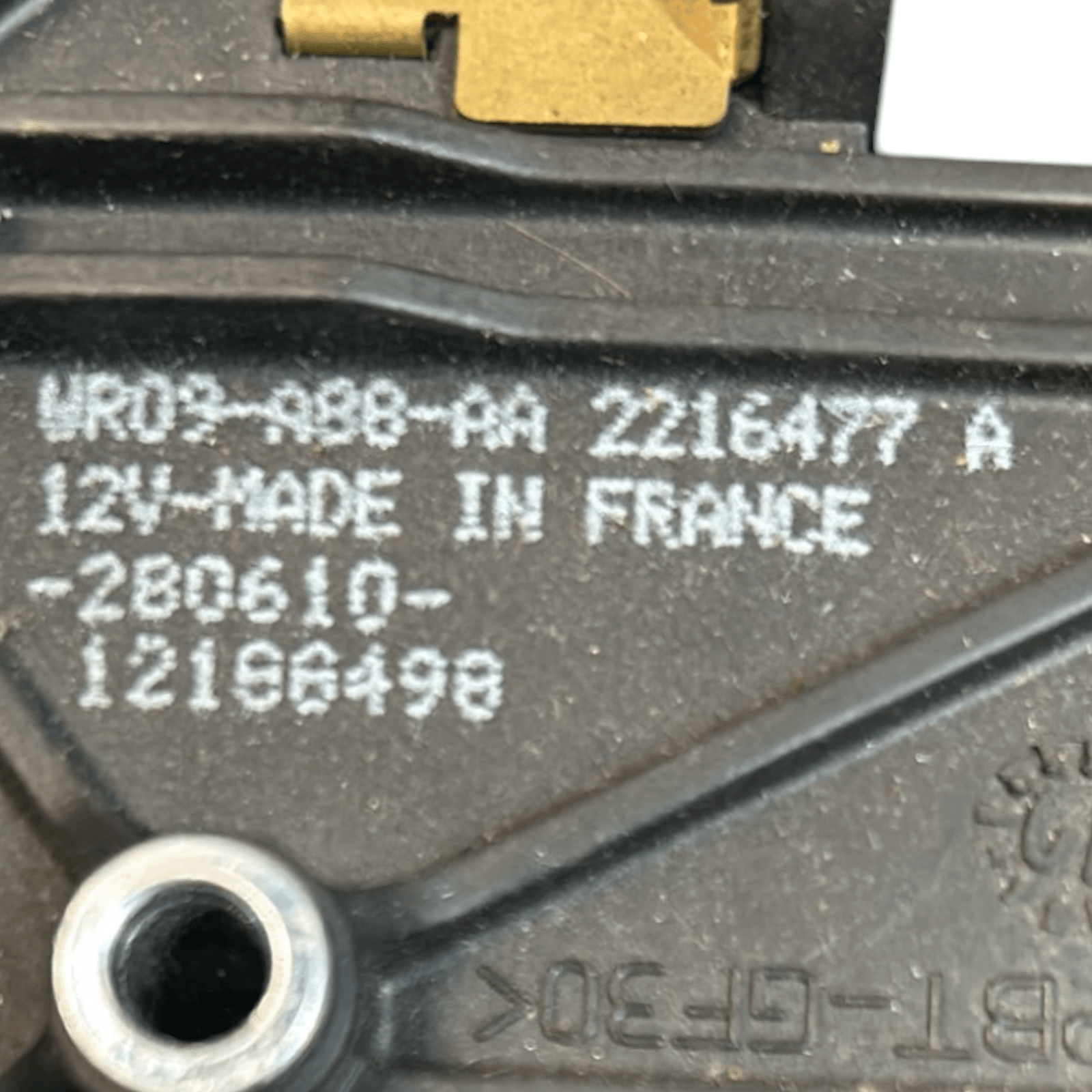 Roof Motor / Sunroof Lancia Delta code:WR09 - AB - A88 - AA (2008 > 2014) - F&P CRASH SRLS - Used Parts