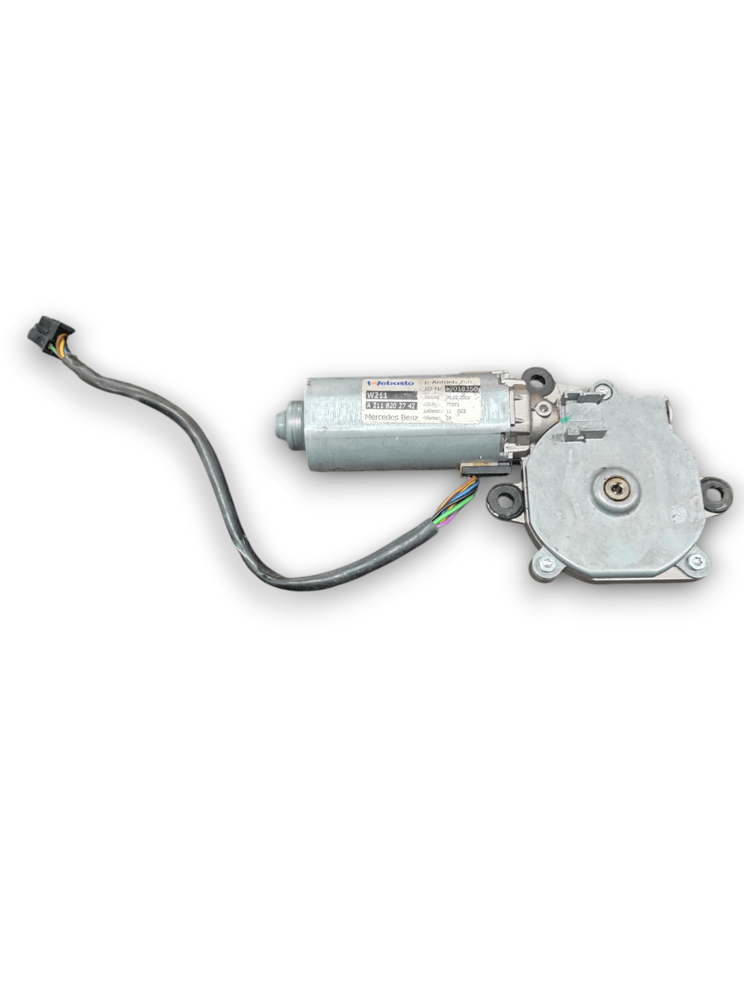 Convertible Roof Motor Mercedes - Benz Class S W221 COD:A2118202742 (2005 - 2013) - F&P CRASH SRLS - Used Parts