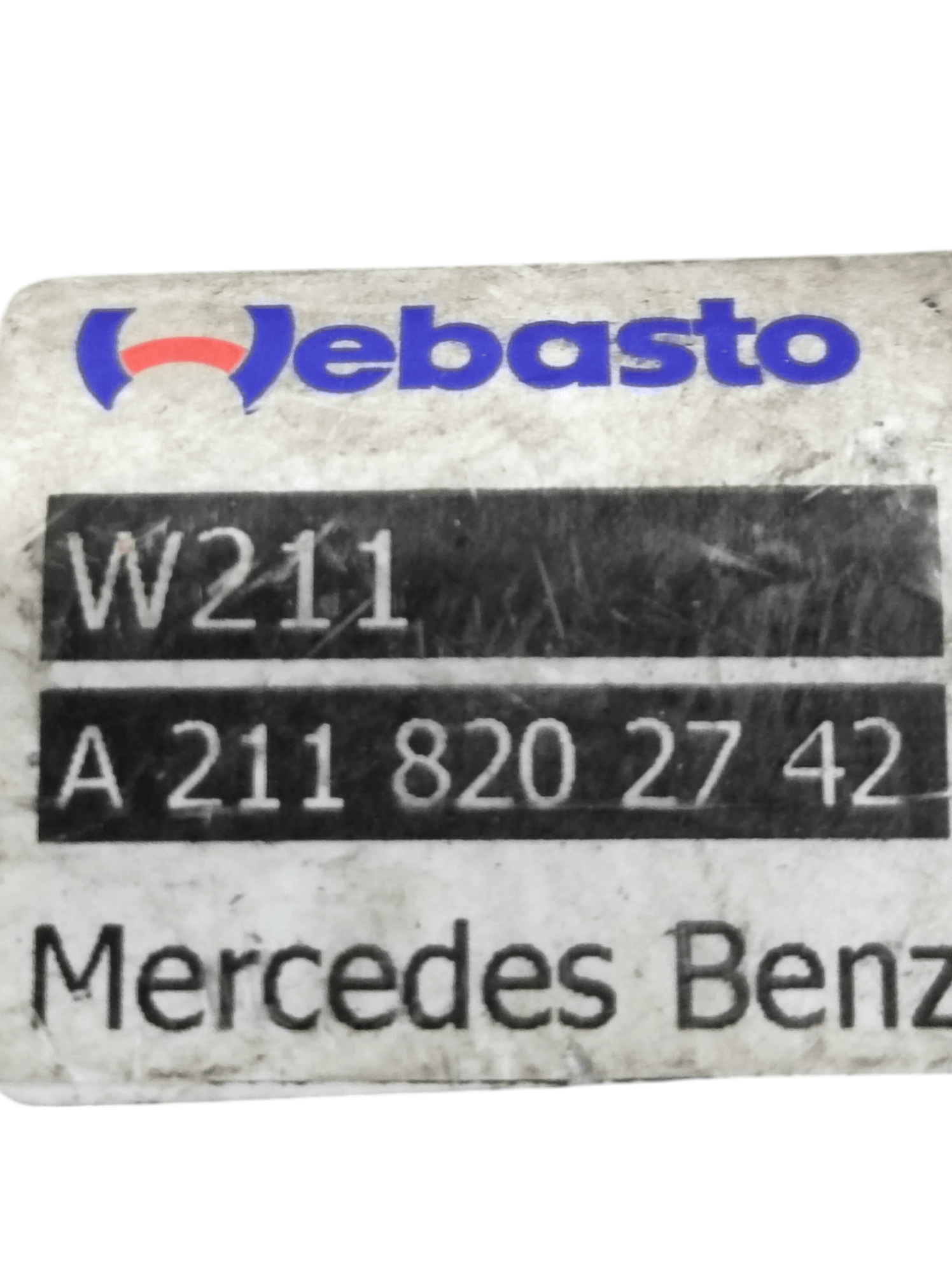 Convertible Roof Motor Mercedes - Benz Class S W221 COD:A2118202742 (2005 - 2013) - F&P CRASH SRLS - Used Parts