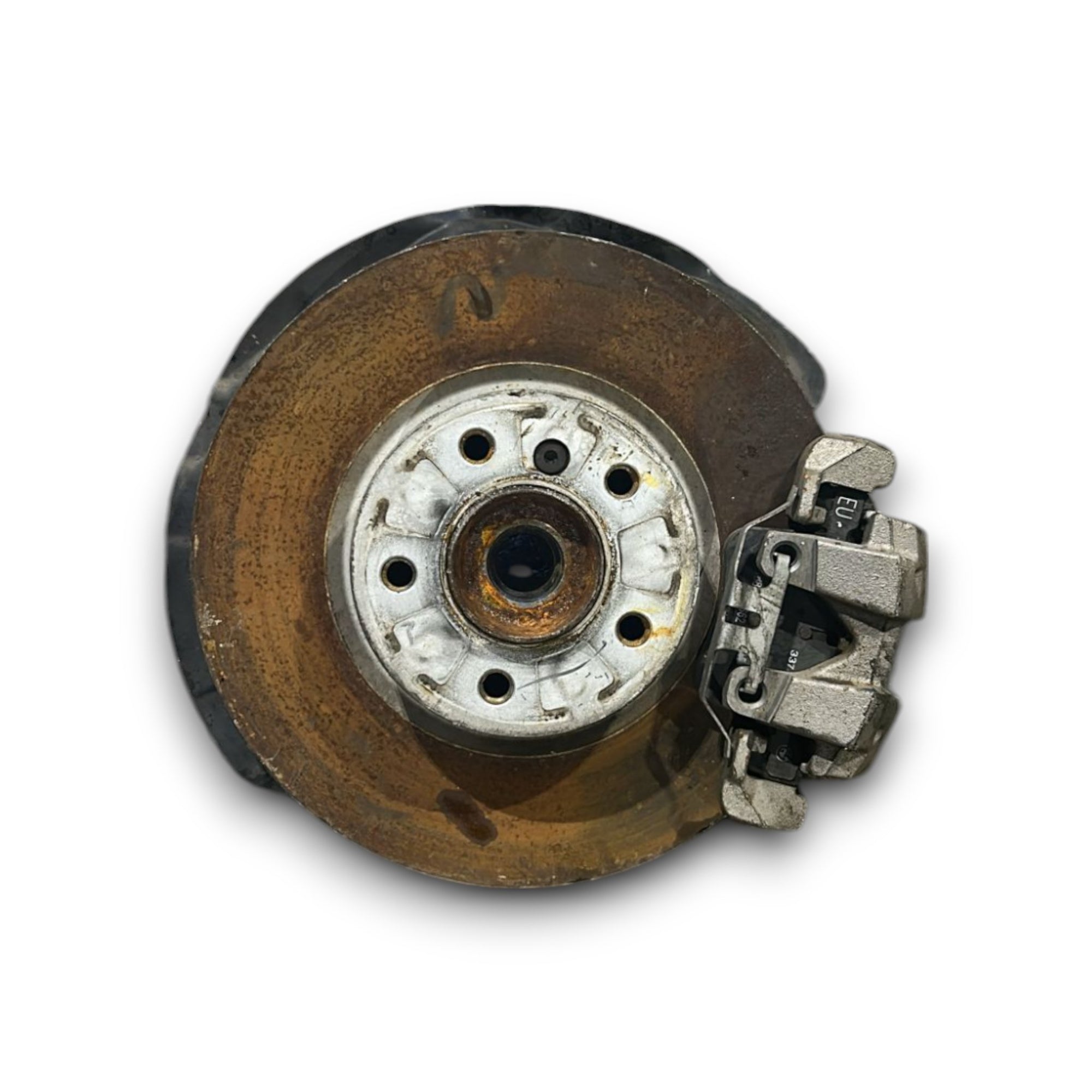 mozzo completo di disco e pinza freno anteriore destra Bmw X3 F25 2.0 diesel (2010 - 2017) - F&P CRASH SRLS - Ricambi Usati