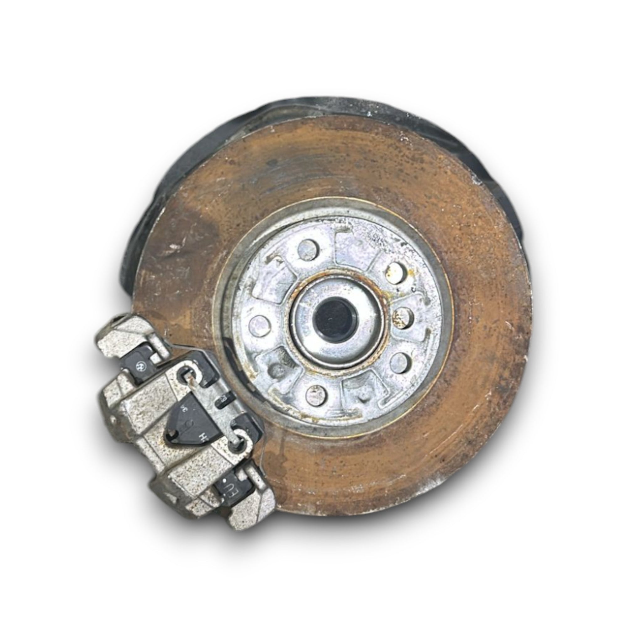 mozzo completo di disco e pinza freno anteriore sinistra Bmw X3 F25 2.0 diesel (2010 - 2017) - F&P CRASH SRLS - Ricambi Usati