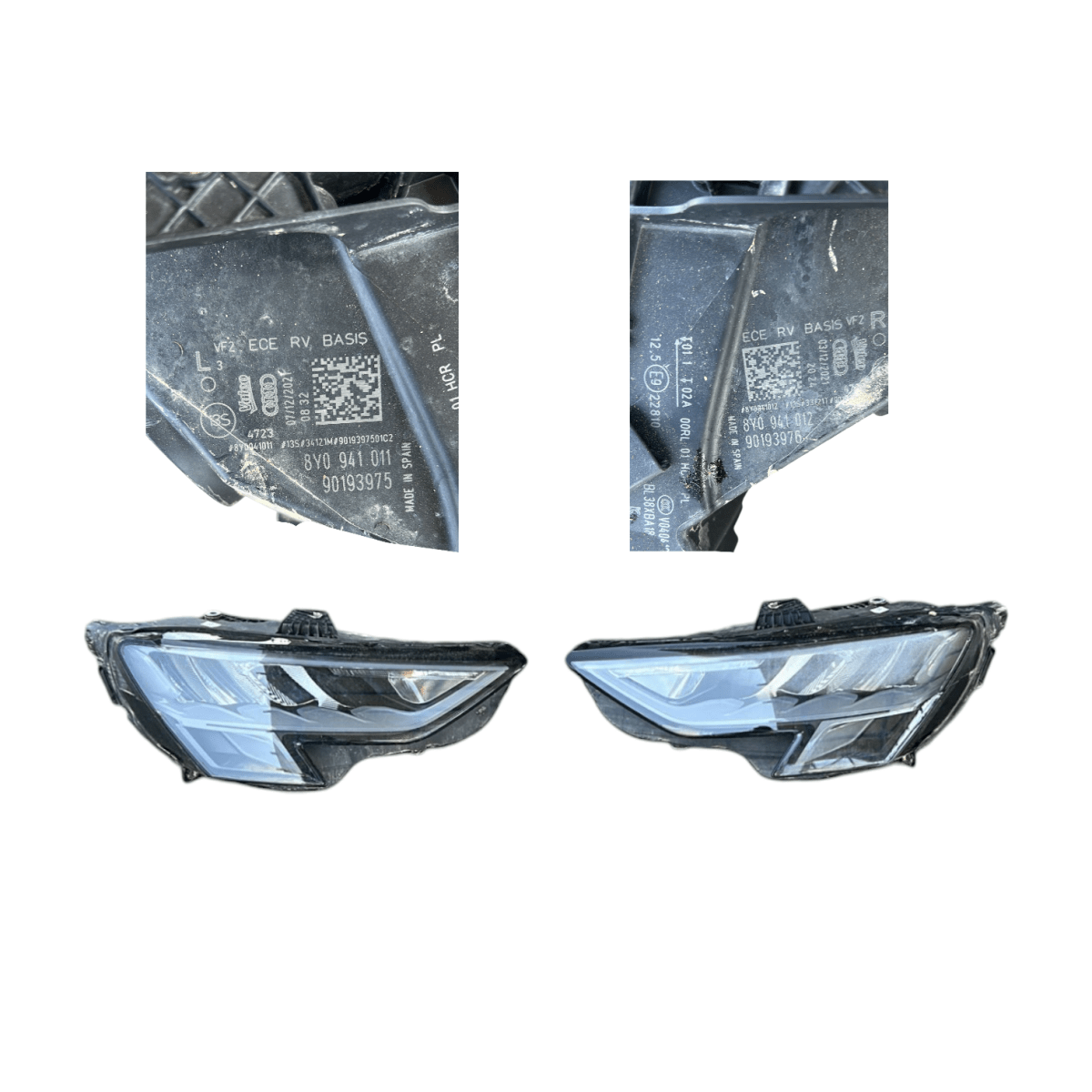 Musata audi a3 8y (2020 >) - F&P CRASH SRLS - Ricambi Usati