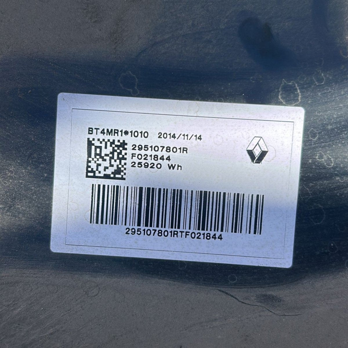 Pacco batteria renault zoe cod:295107801R (2013 > 2024) - F&P CRASH SRLS - Ricambi Usati