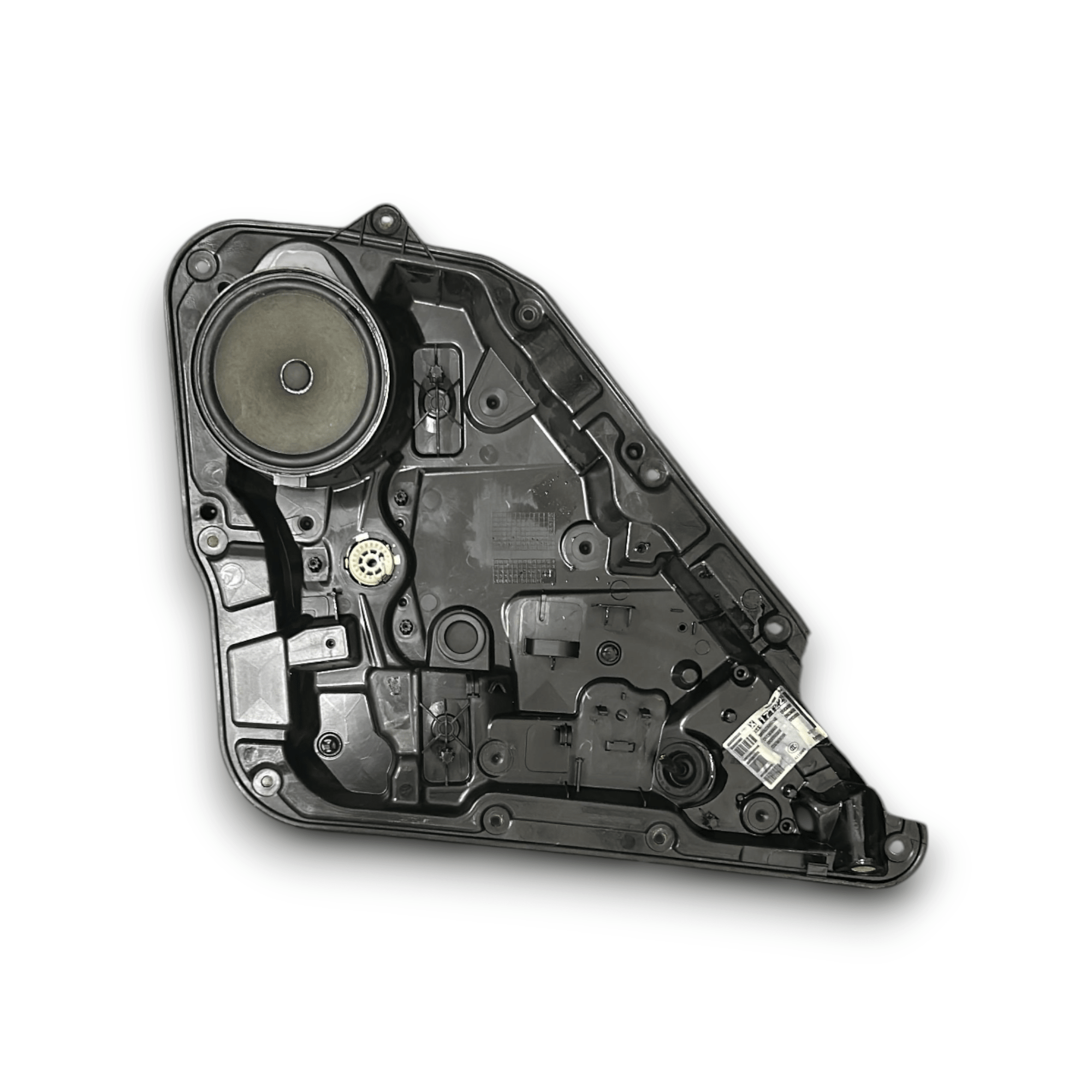 Pannello Interno Porta Posteriore Sinistro Mercedes Benz GLK (X204) cod.A1237660022 (2008 > 2015) + Cremagliera Alzavetro e Cassa - F&P CRASH SRLS - Ricambi Usati