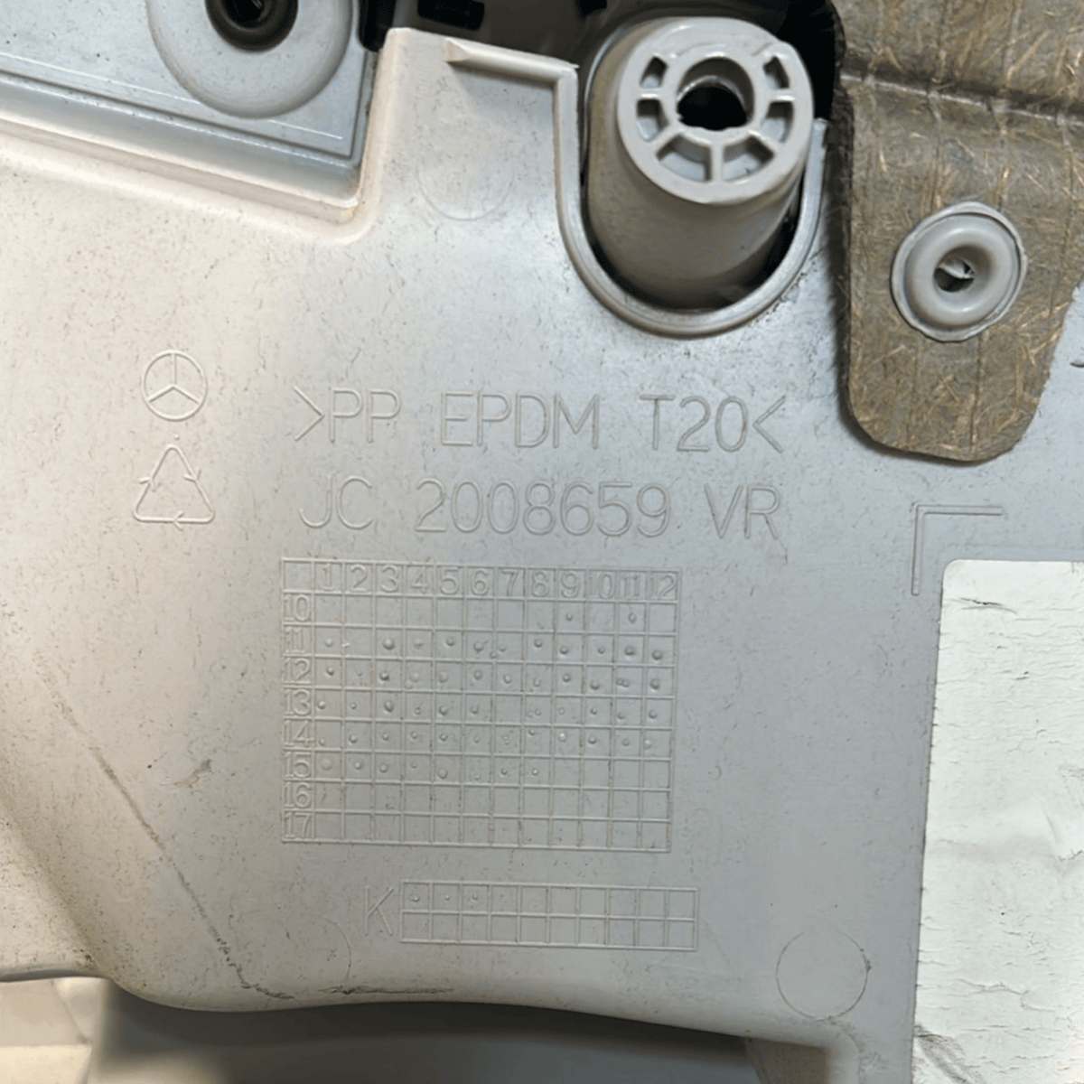 Right Front Door Panel Mercedes Benz Class B W246 code:JC2008659 (2011 > 2018) - F&P CRASH SRLS - Used Spare Parts