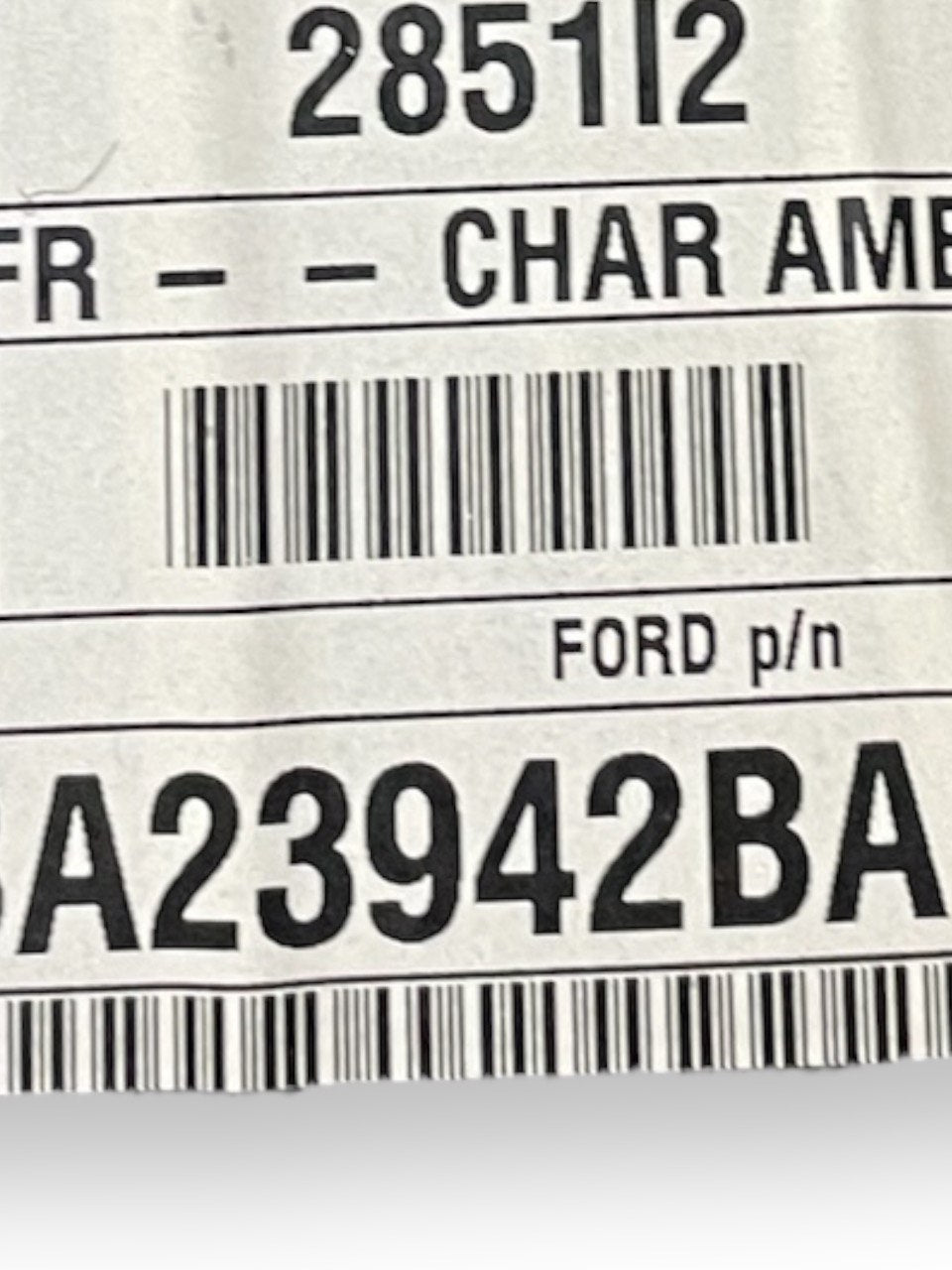 Pannello porta interno anteriore destra Ford Fiesta VI cod:A23942A (2008 - 2017) - F&P CRASH SRLS - Ricambi Usati