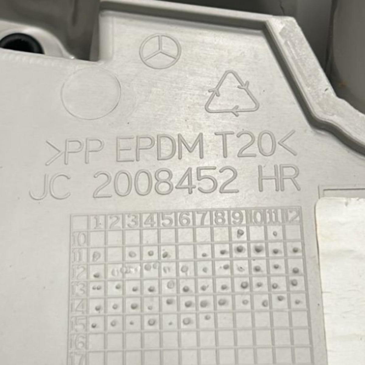 Pannello Porta Interno Posteriore Destro Mercedes Benz Classe B (W246) cod.2008452 (2011 > 2018) cod.2008392 - F&P CRASH SRLS - Ricambi Usati