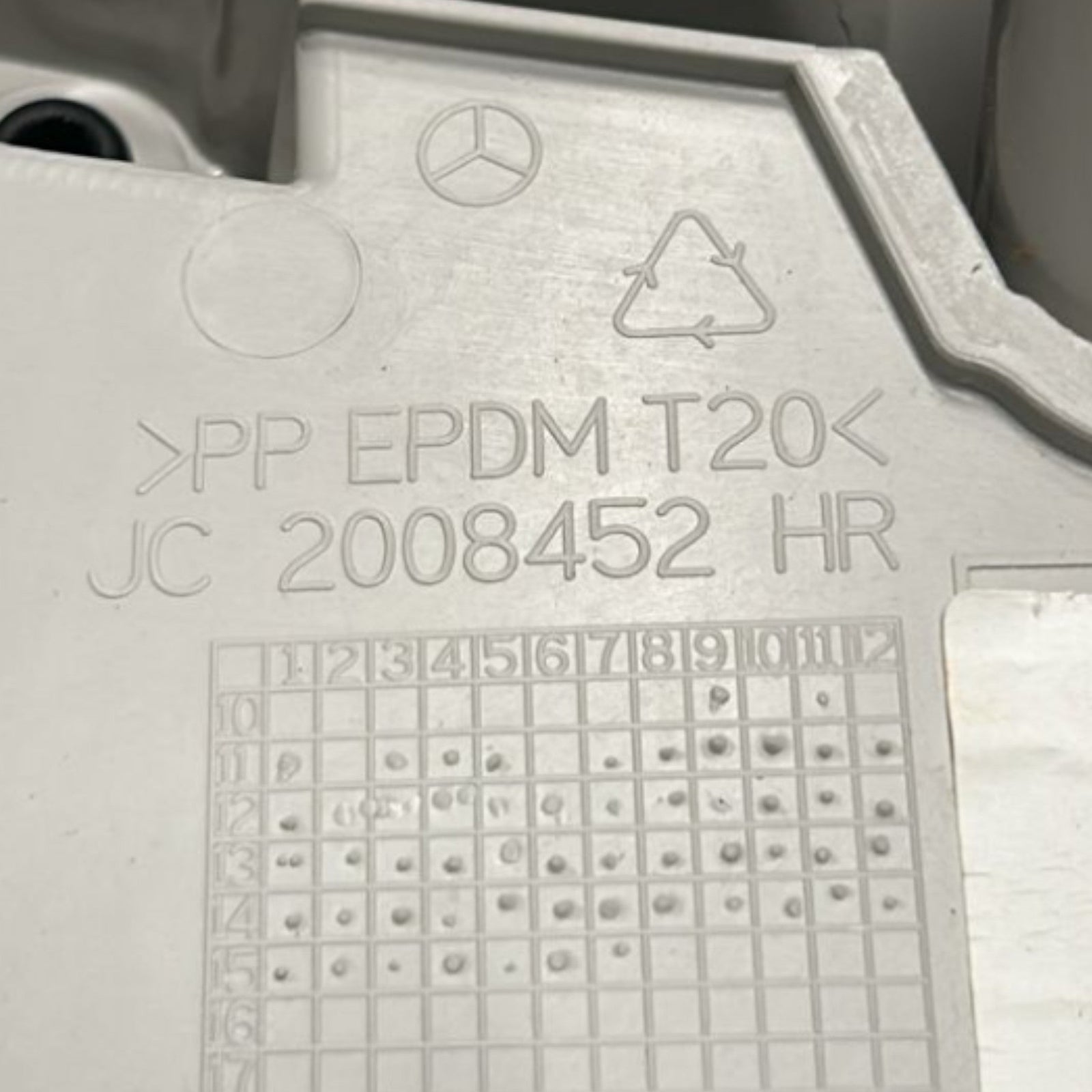 Pannello Porta Interno Posteriore Destro Mercedes Benz Classe B (W246) cod.2008452 (2011 > 2018) cod.2008392 - F&P CRASH SRLS - Ricambi Usati