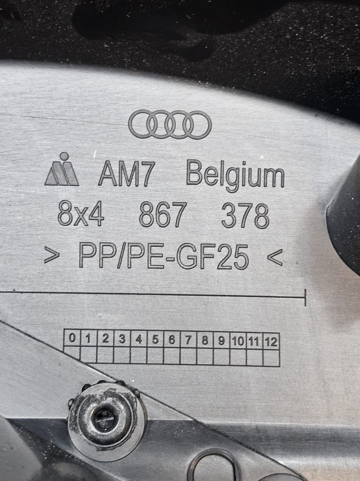 Pannello Porta Posteriore Destro Audi A1 8X Cod:8X4867378 (2010 - 2018) - F&P CRASH SRLS - Ricambi Usati