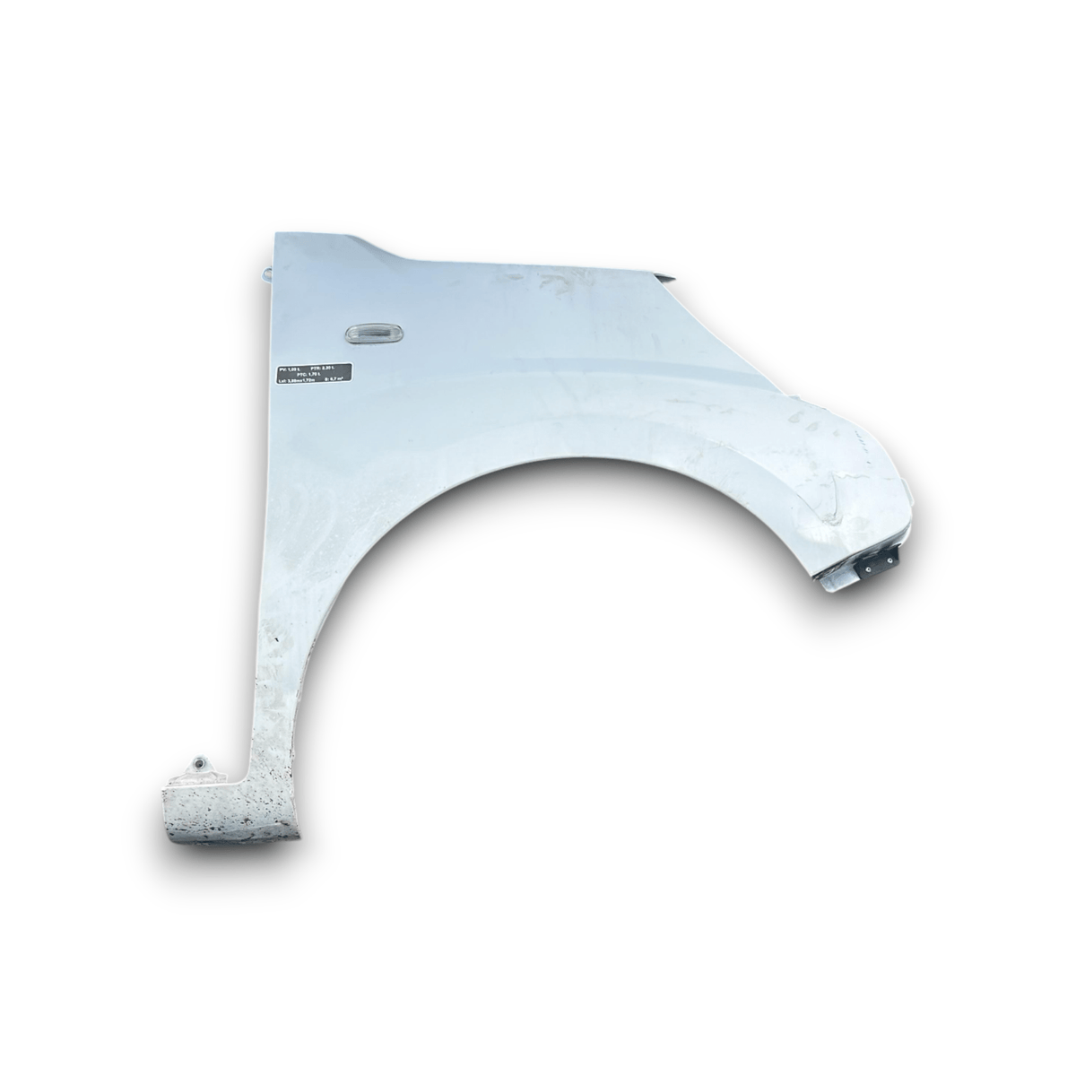 Parafango Anteriore Destro Bianco Peugeot Bipper (2007 &gt; 2016) - F&amp;P CRASH SRLS - Ricambi Usati