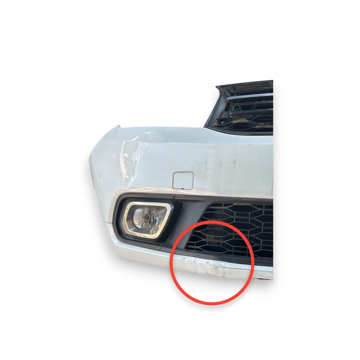 Paraurti anteriore bianco dacia sandero II (2012 - 2021) - F&P CRASH SRL - Ricambi Usati