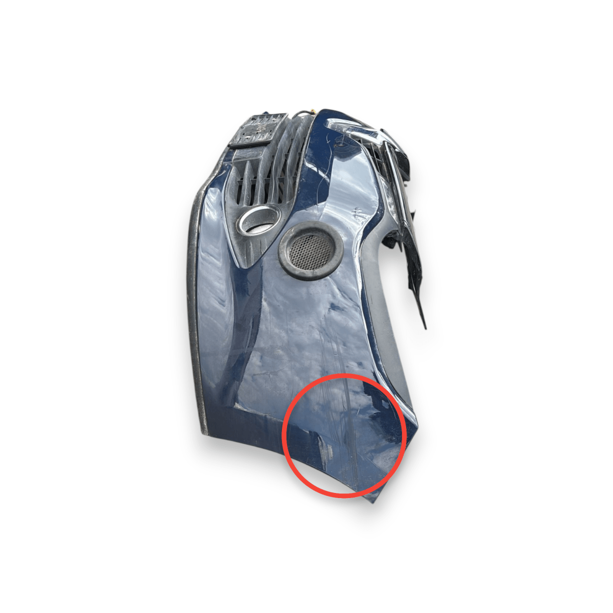 Paraurti anteriore blu renault clio IV (2012 - 2021) - F&P CRASH SRL - Ricambi Usati